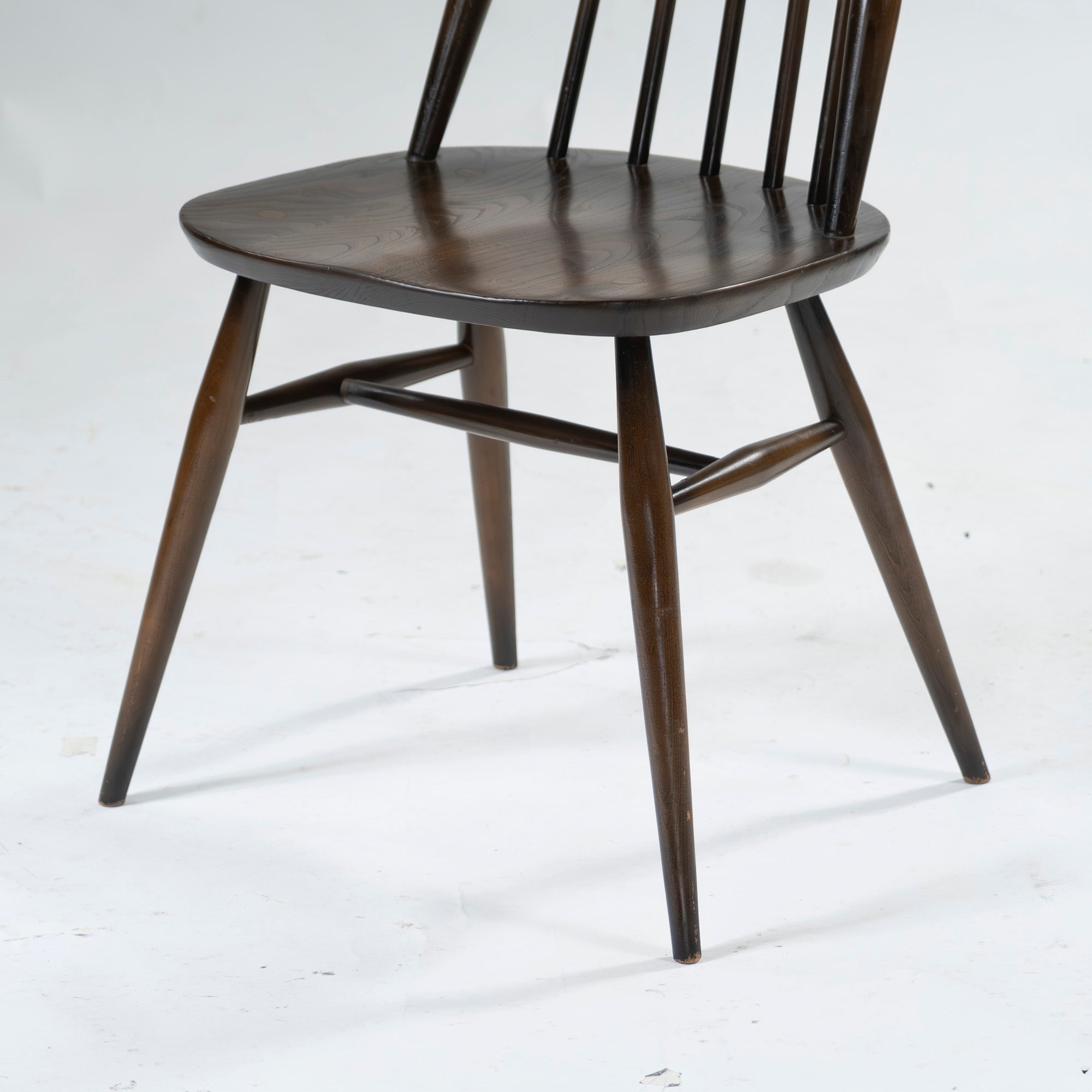 Dining chair ERCOL Goldsmith chair (2) Elm wood Beech wood British vintage 1980s Windsor chair