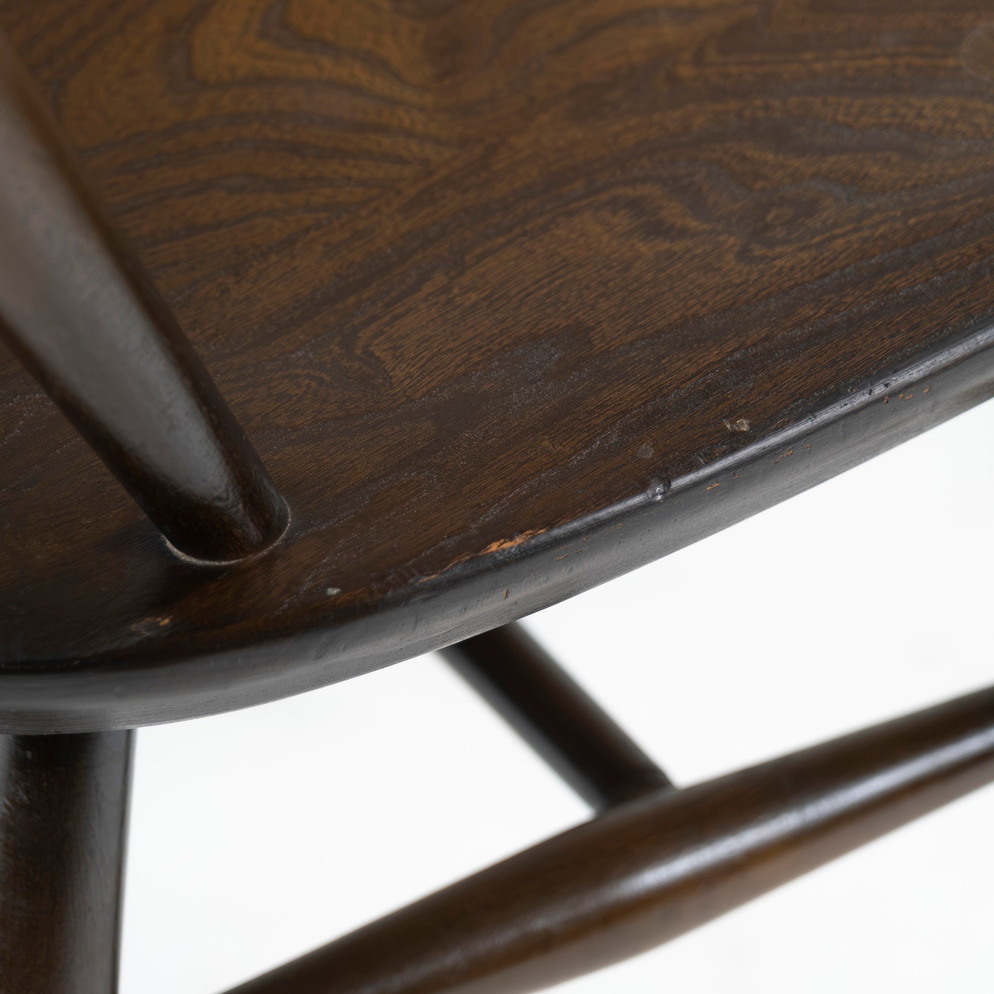 Dining chair ERCOL Goldsmith chair (2) Elm wood Beech wood British vintage 1980s Windsor chair