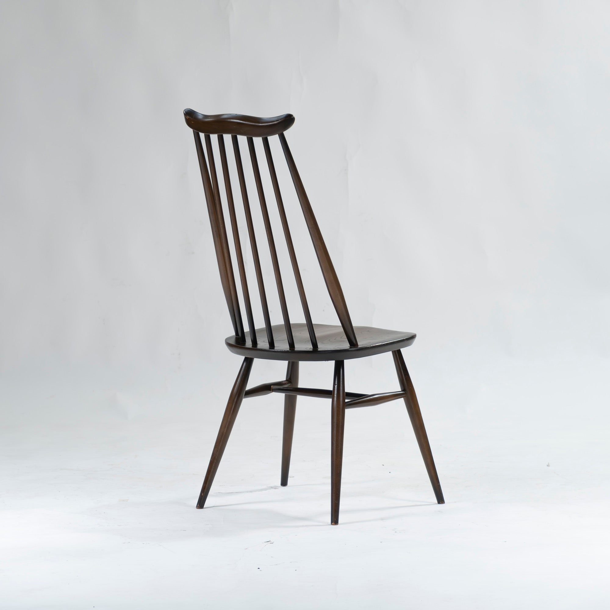 Dining chair ERCOL Goldsmith chair (2) Elm wood Beech wood British vintage 1980s Windsor chair