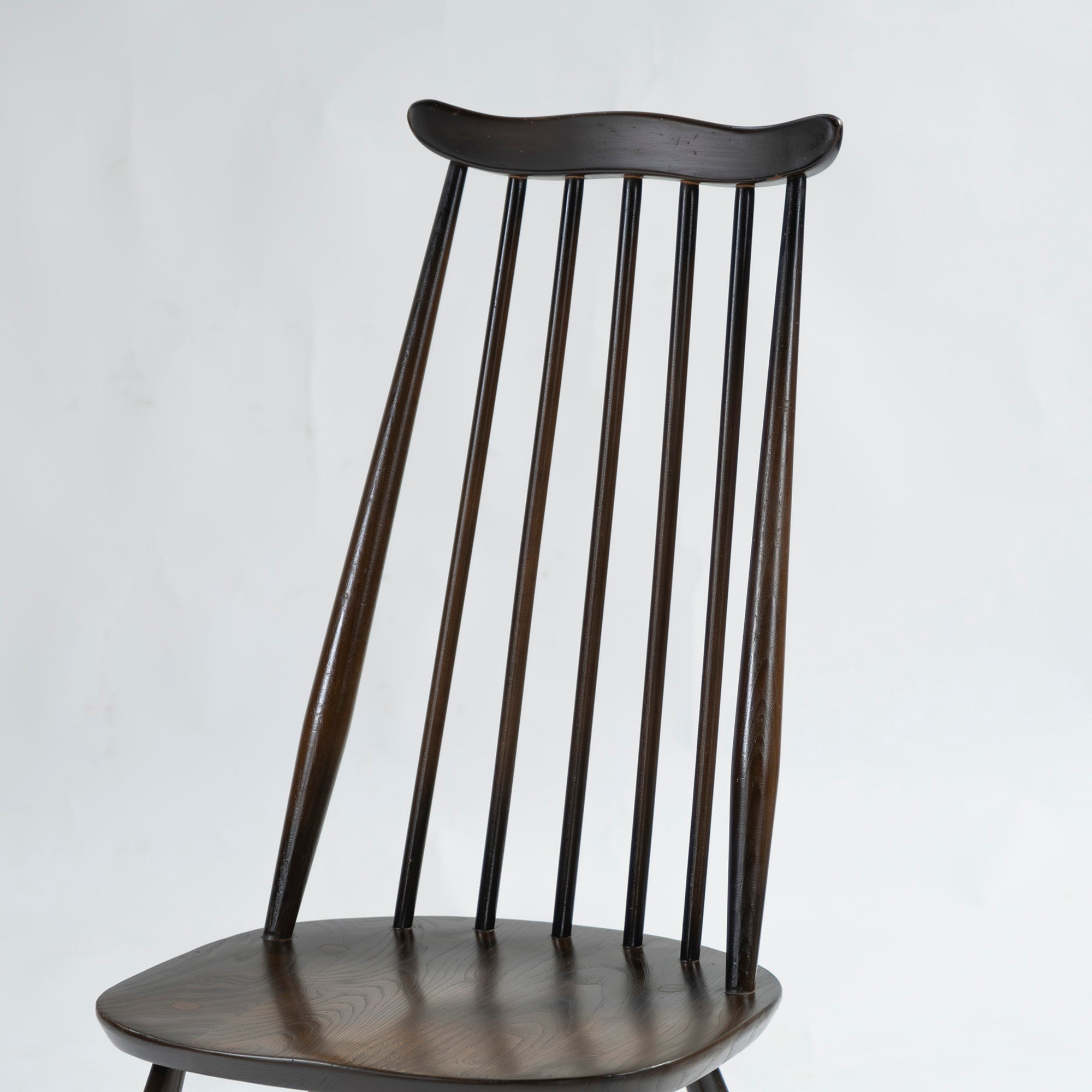 Dining chair ERCOL Goldsmith chair (2) Elm wood Beech wood British vintage 1980s Windsor chair