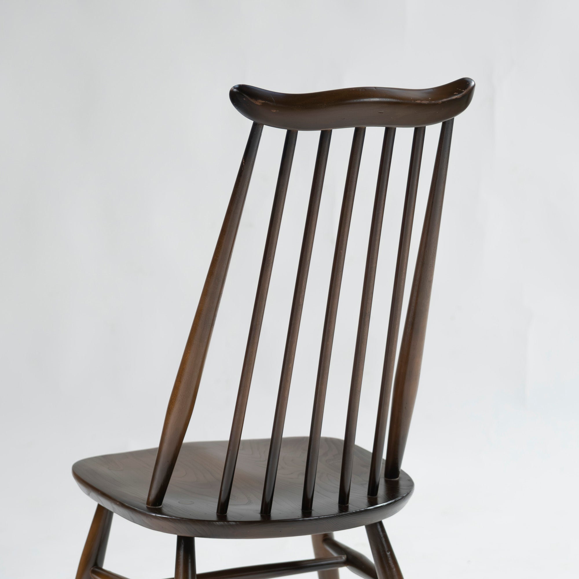 Dining chair ERCOL Goldsmith chair (2) Elm wood Beech wood British vintage 1980s Windsor chair