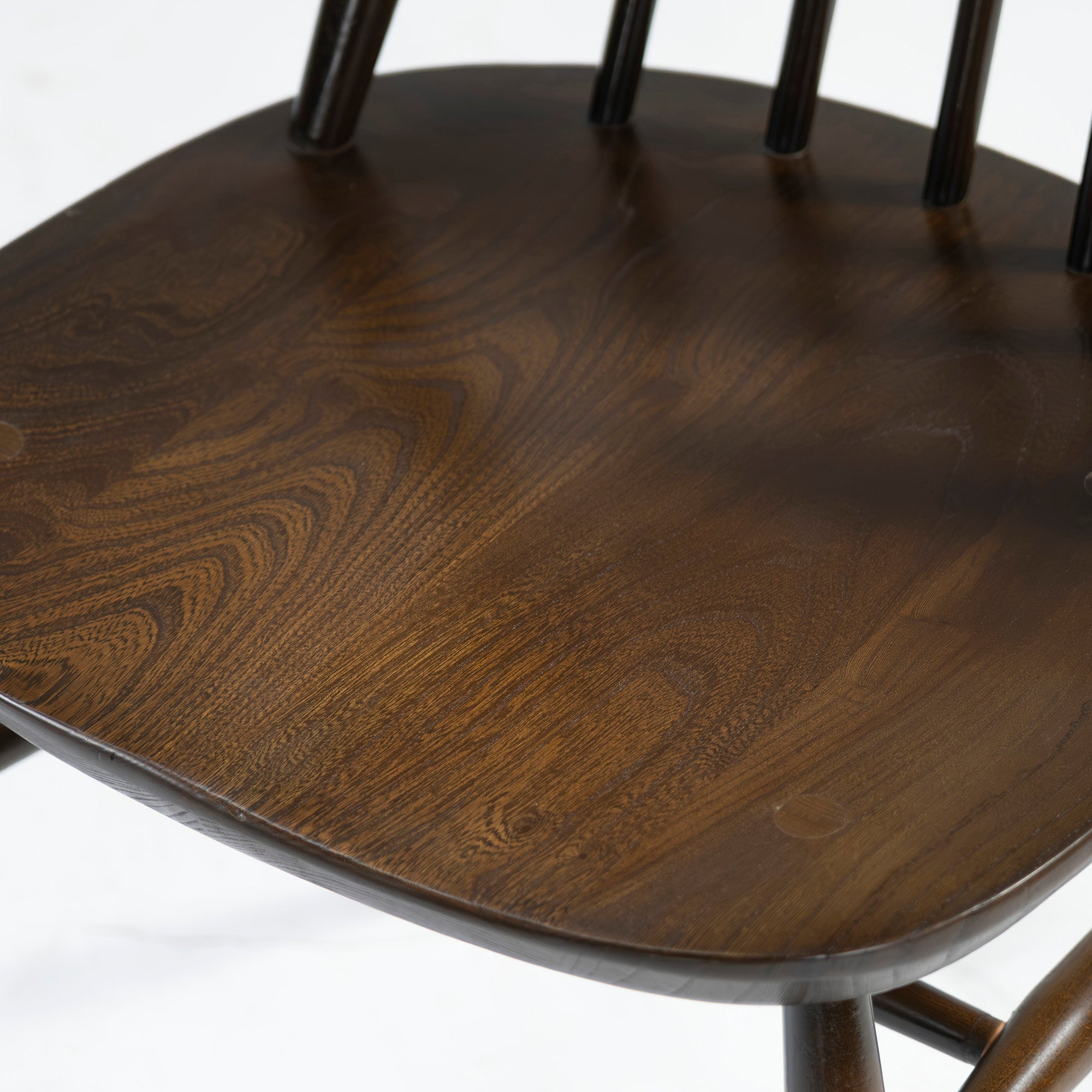 Dining chair ERCOL Goldsmith chair (2) Elm wood Beech wood British vintage 1980s Windsor chair