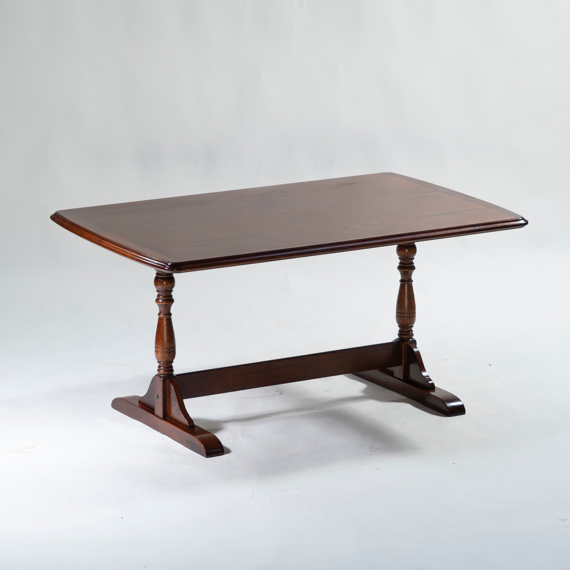 5-piece dining set, British country style, oak wood, armchair, dining chair, dining table, antique style, Mitsukoshi