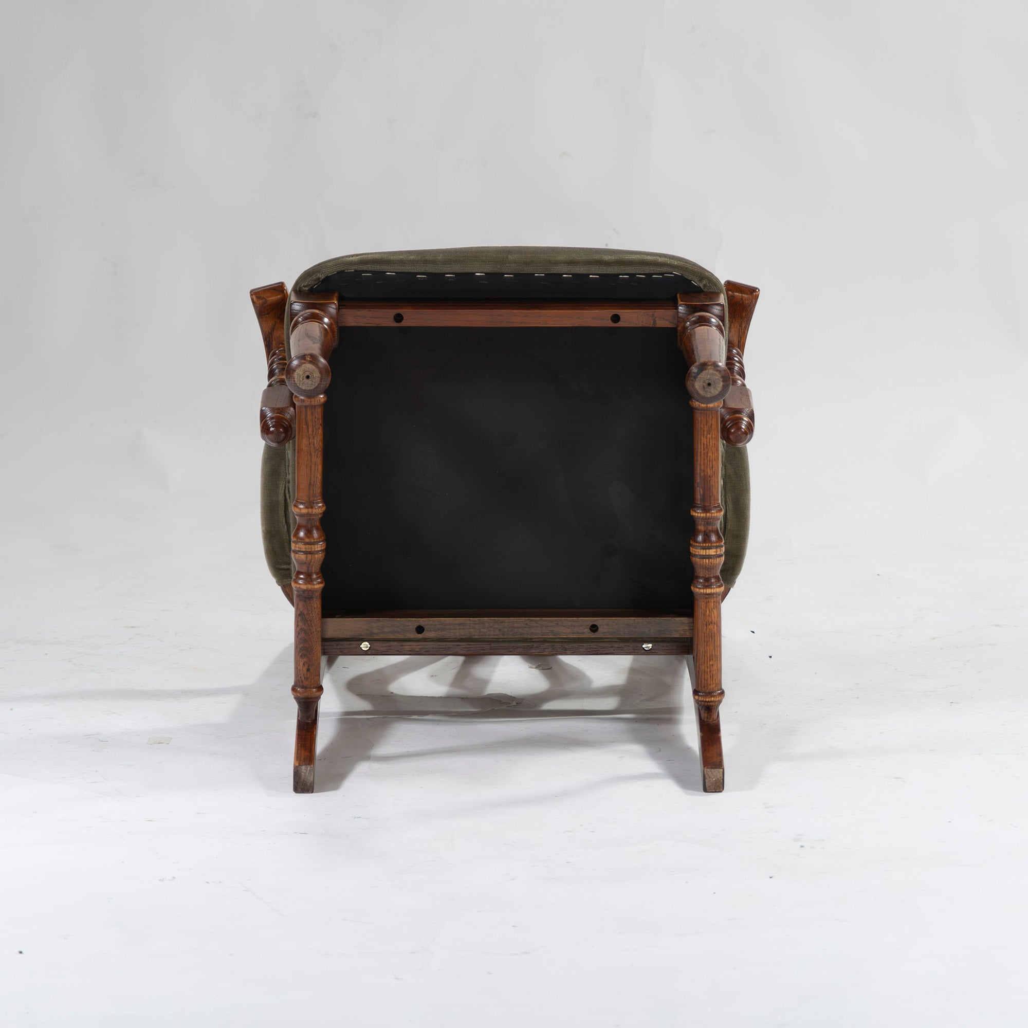 5-piece dining set, British country style, oak wood, armchair, dining chair, dining table, antique style, Mitsukoshi