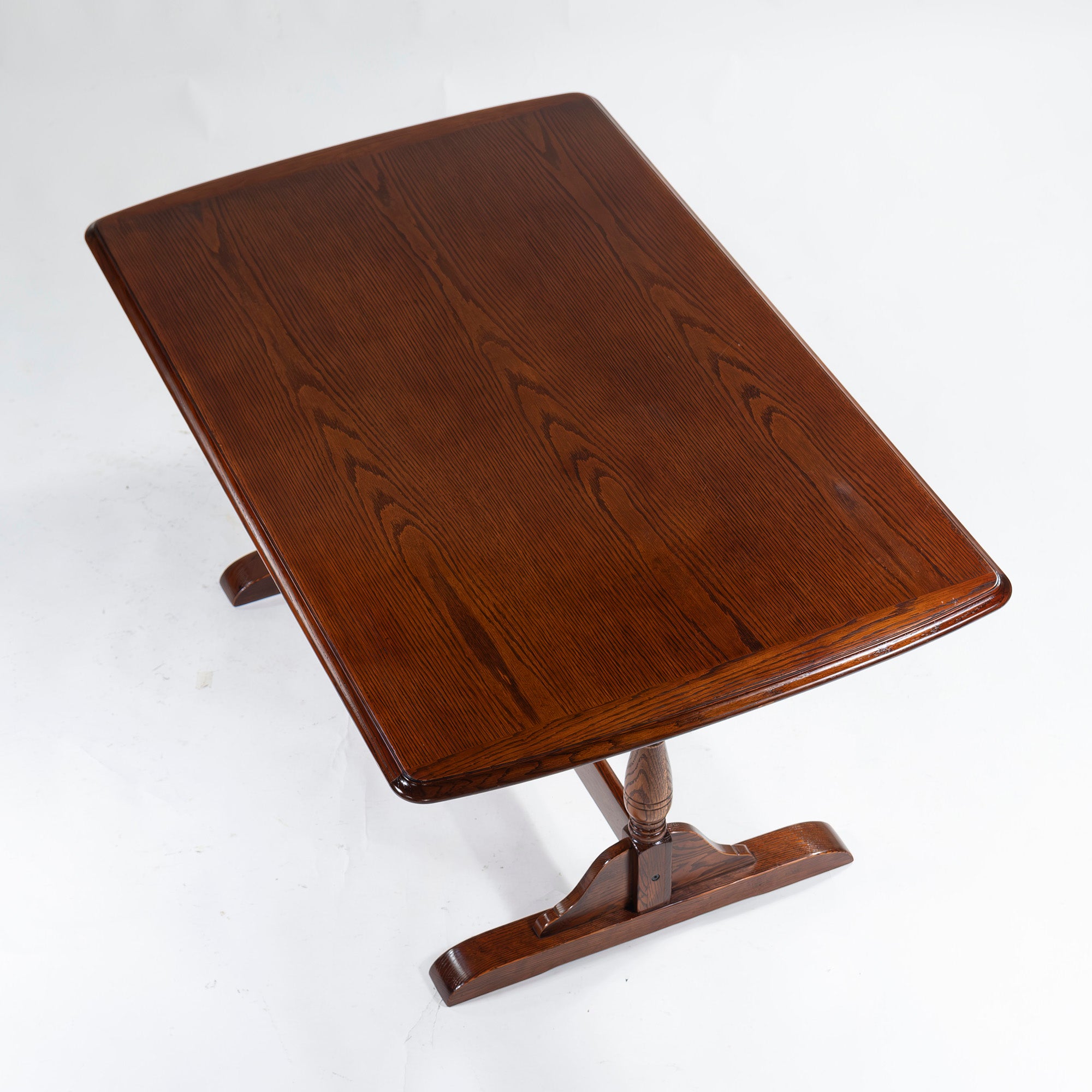 5-piece dining set, British country style, oak wood, armchair, dining chair, dining table, antique style, Mitsukoshi