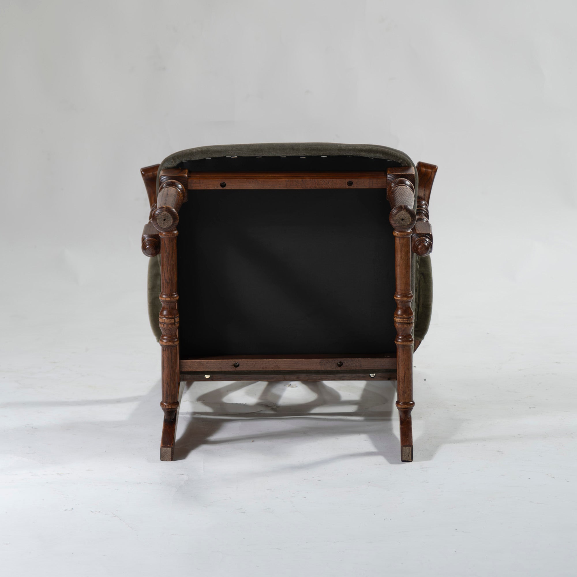 5-piece dining set, British country style, oak wood, armchair, dining chair, dining table, antique style, Mitsukoshi