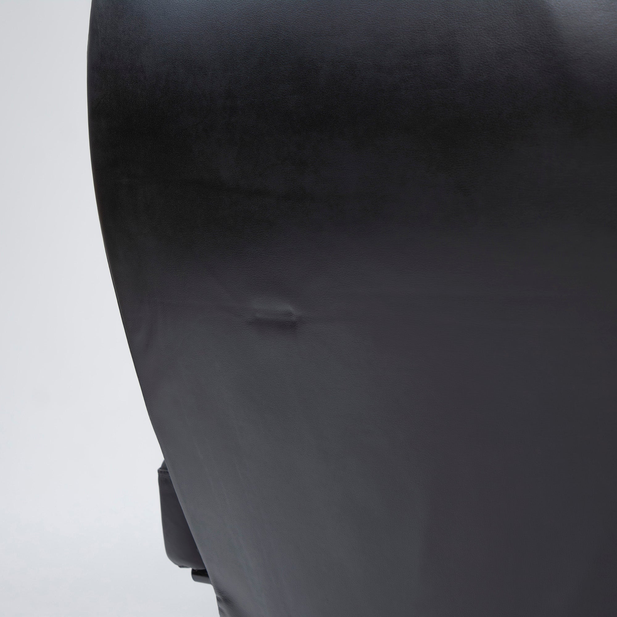 Reclining chair Ekornes Stressless Chair Wing Black x Black with ottoman Nordic modern