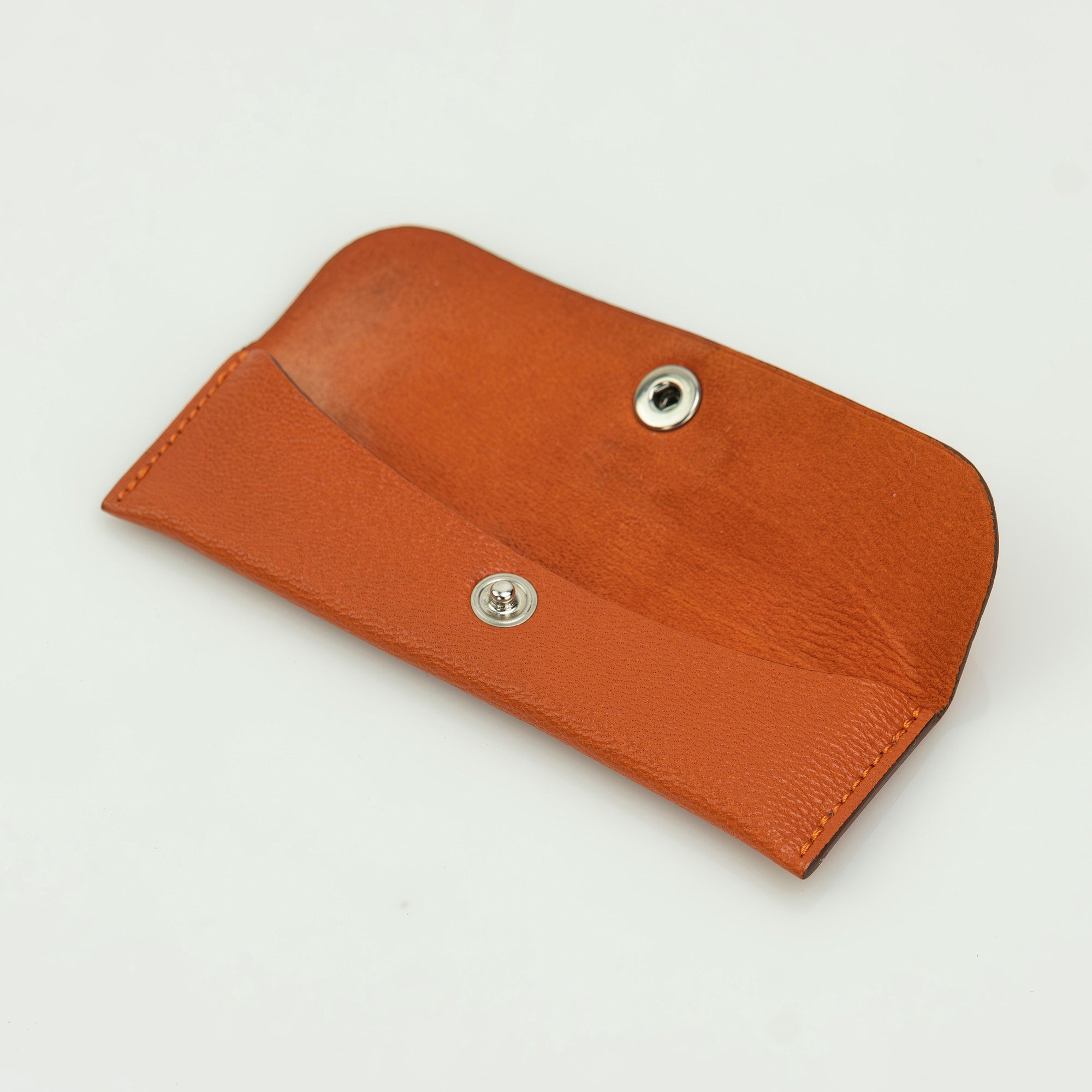 Hermes HERMES Etuipegne Buffalo Horn Comb Cushvel Case Orange