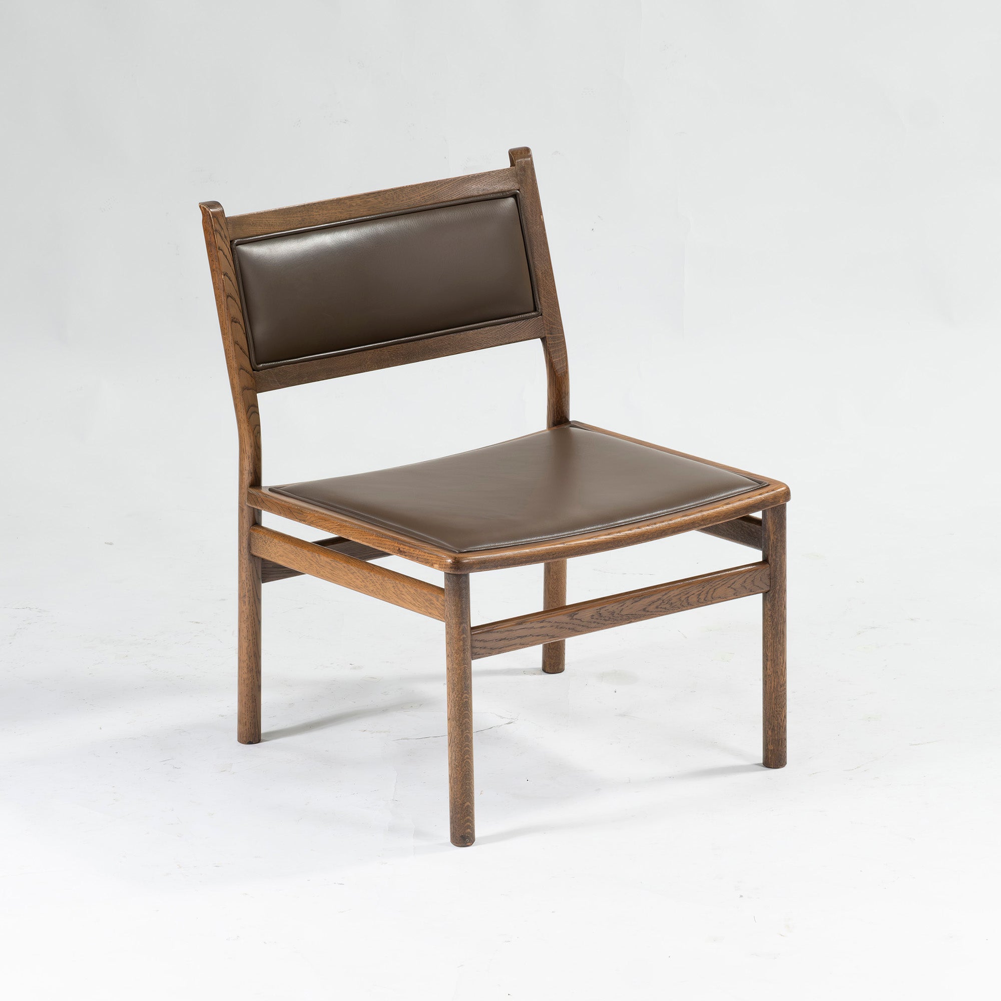 Conde House Lounge Chair Conde House Hock Oak Wood PU Leather (2) Living Chair LD Chair Dining Japan Vintage