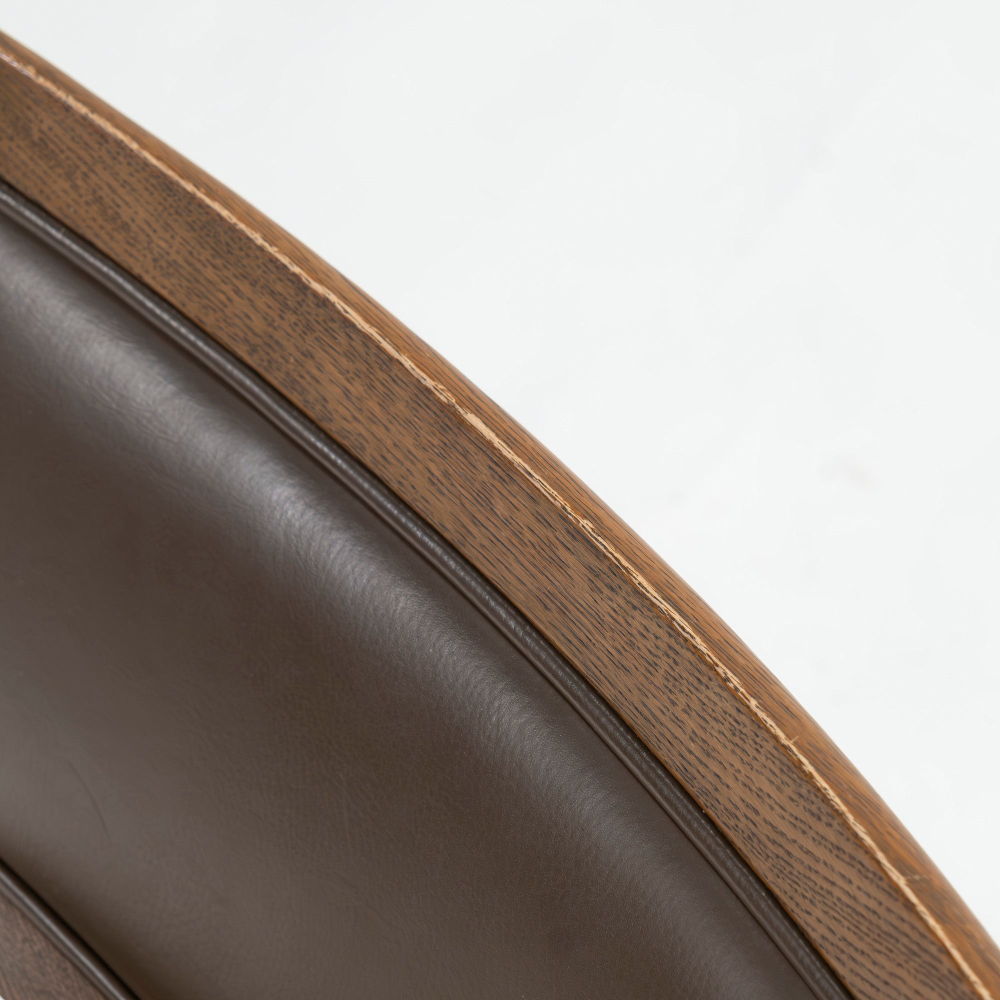 Conde House Lounge Chair Conde House Hock Oak Wood PU Leather (2) Living Chair LD Chair Dining Japan Vintage