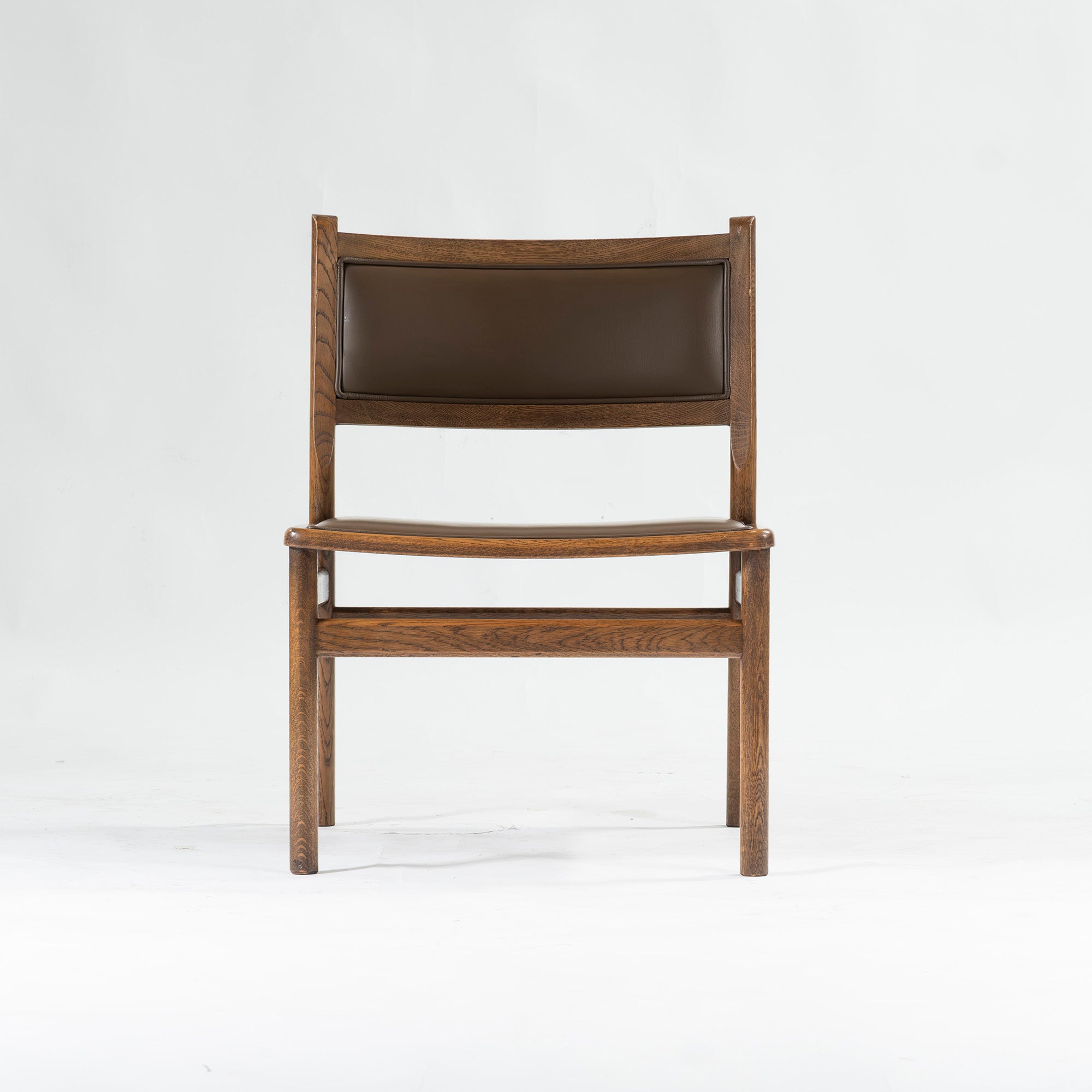 Conde House Lounge Chair Conde House Hock Oak Wood PU Leather (2) Living Chair LD Chair Dining Japan Vintage