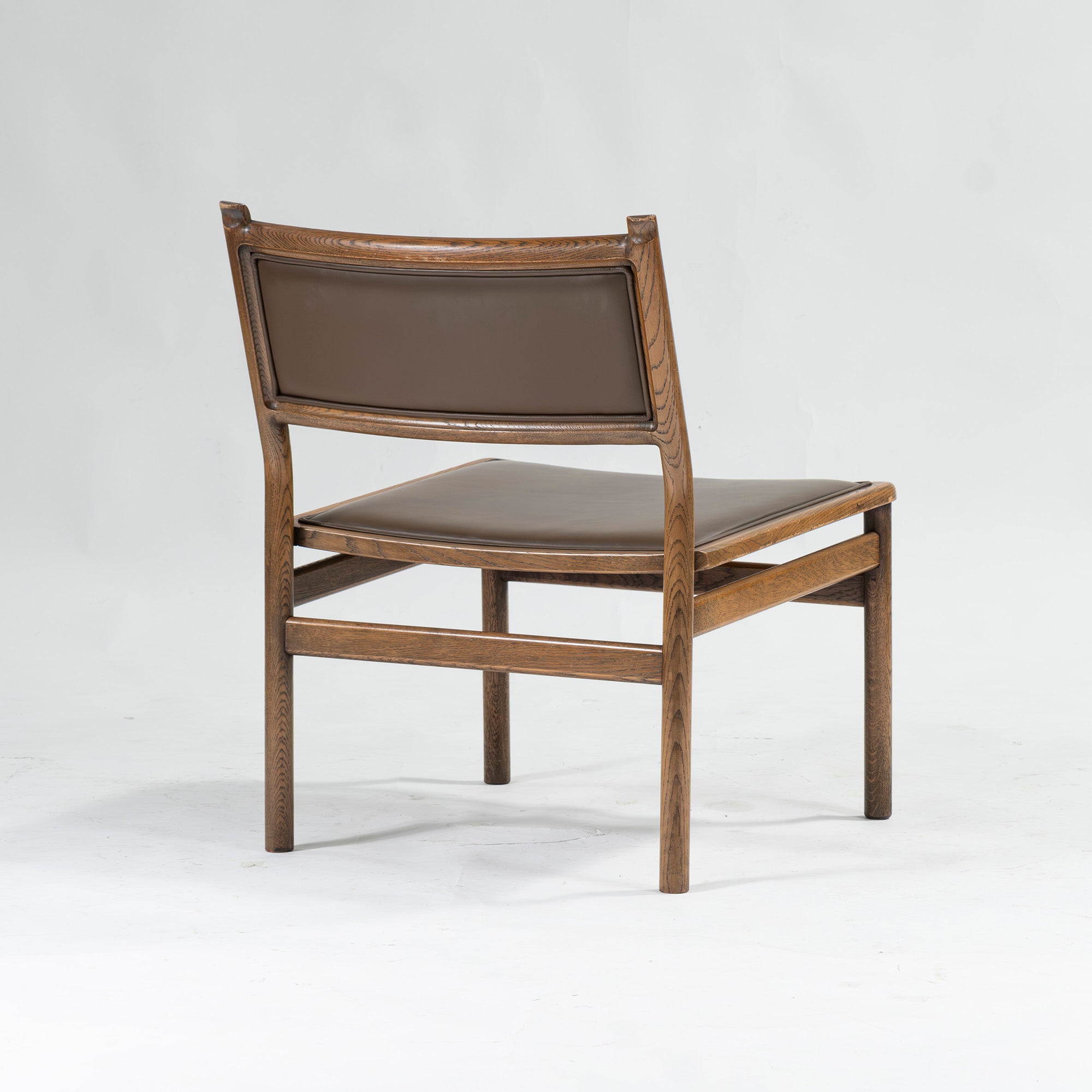 Conde House Lounge Chair Conde House Hock Oak Wood PU Leather (2) Living Chair LD Chair Dining Japan Vintage