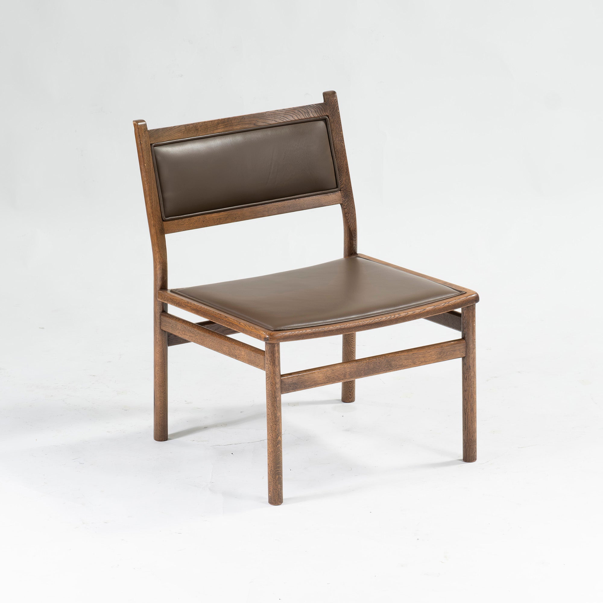 Conde House Lounge Chair Conde House Hock Oak Wood PU Leather (3) Living Chair LD Chair Dining Japan Vintage