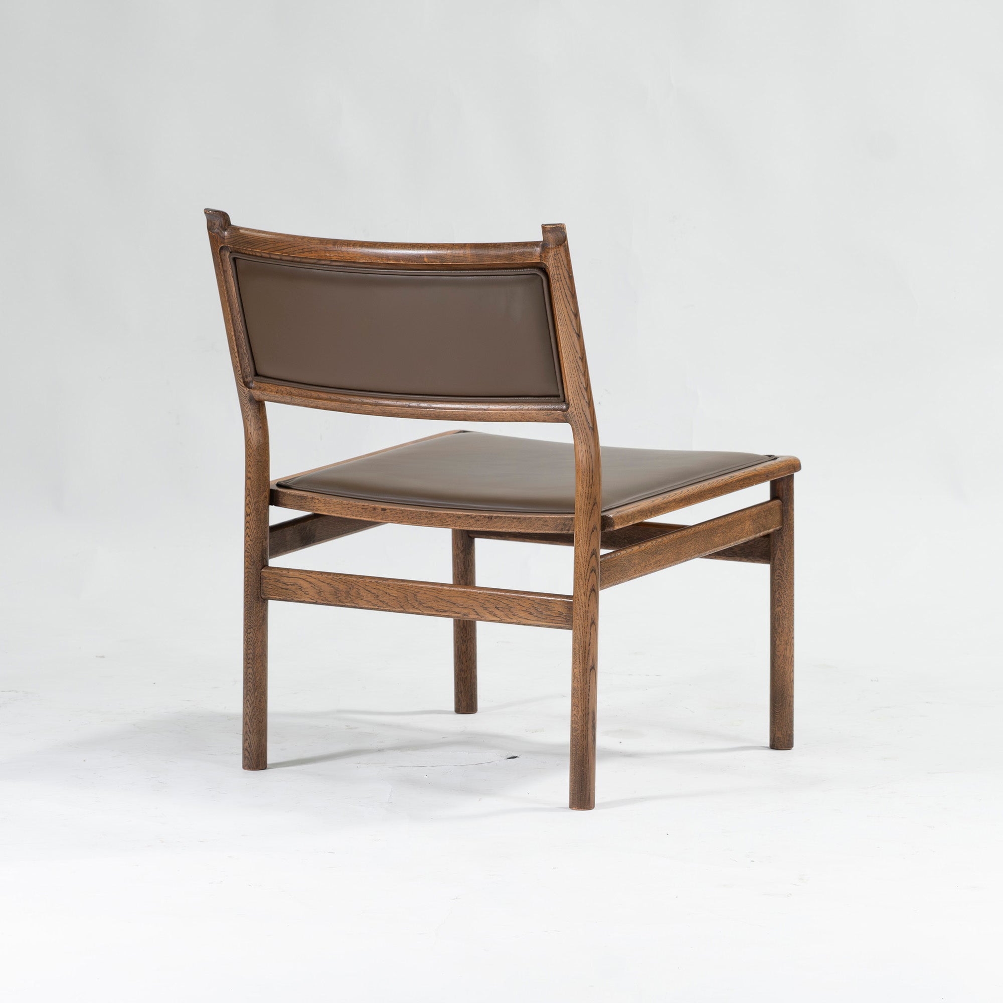 Conde House Lounge Chair Conde House Hock Oak Wood PU Leather (3) Living Chair LD Chair Dining Japan Vintage