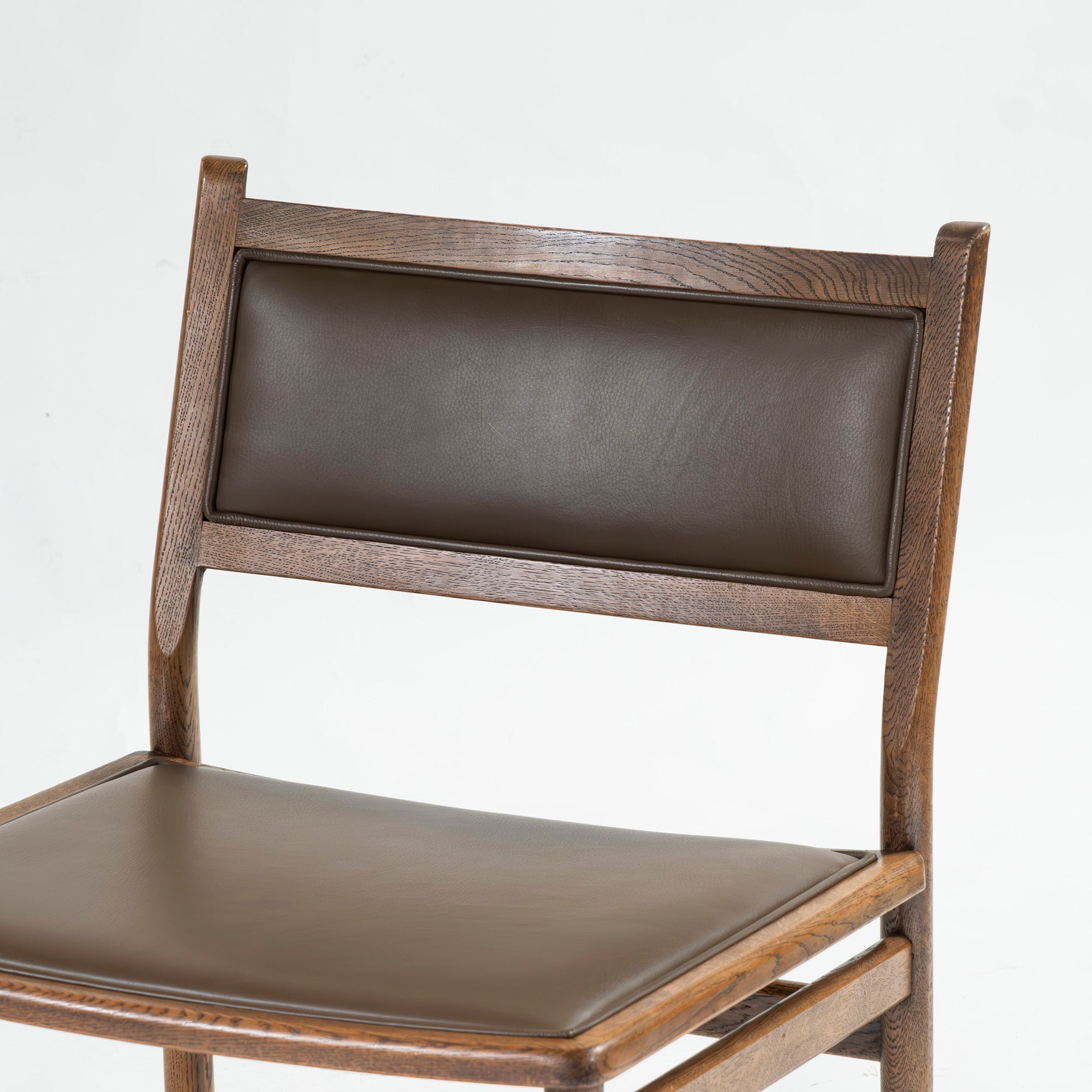 Conde House Lounge Chair Conde House Hock Oak Wood PU Leather (3) Living Chair LD Chair Dining Japan Vintage