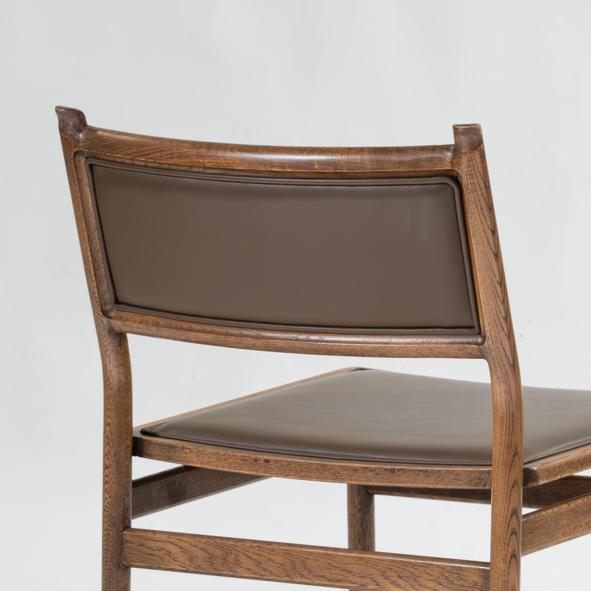 Conde House Lounge Chair Conde House Hock Oak Wood PU Leather (3) Living Chair LD Chair Dining Japan Vintage