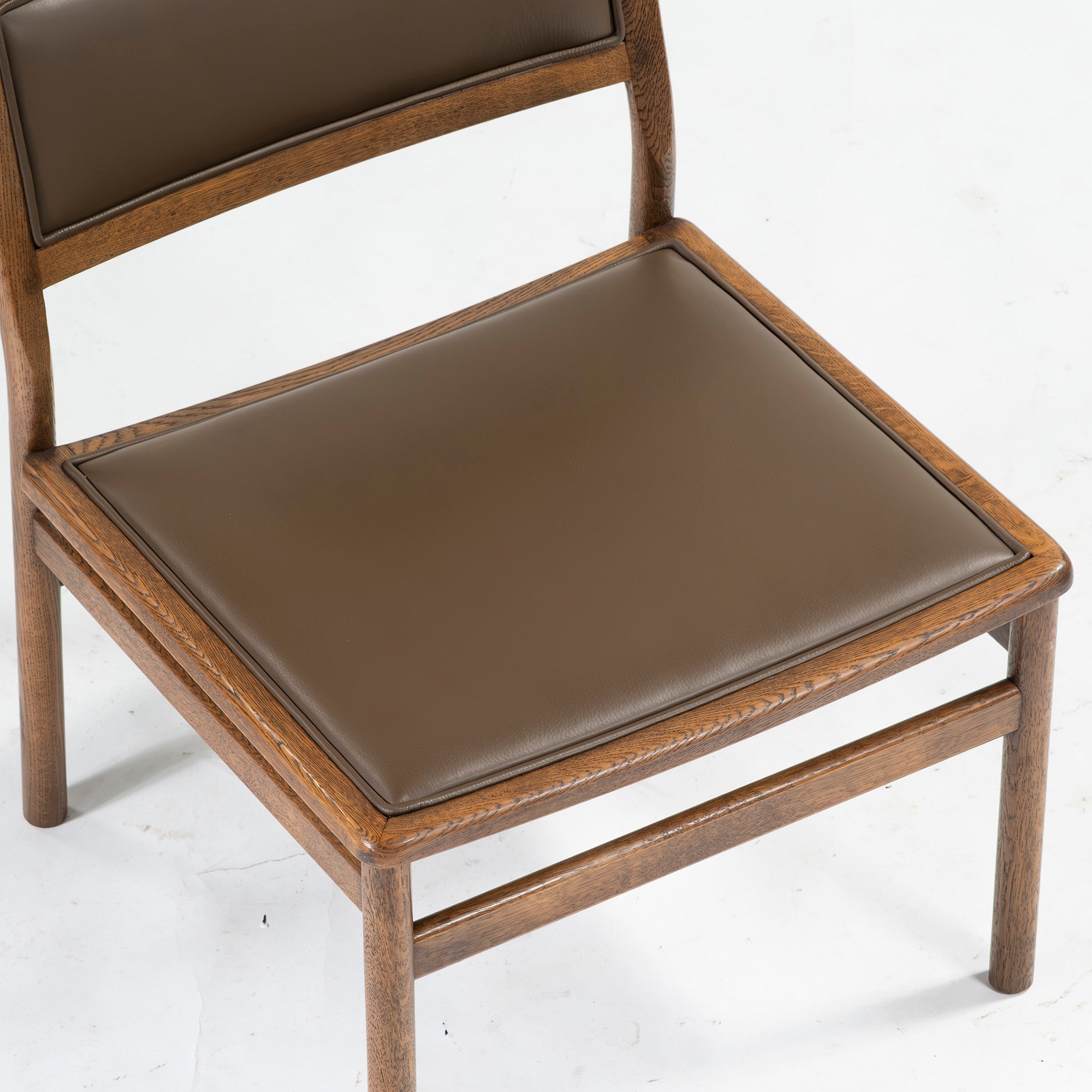 Conde House Lounge Chair Conde House Hock Oak Wood PU Leather (3) Living Chair LD Chair Dining Japan Vintage