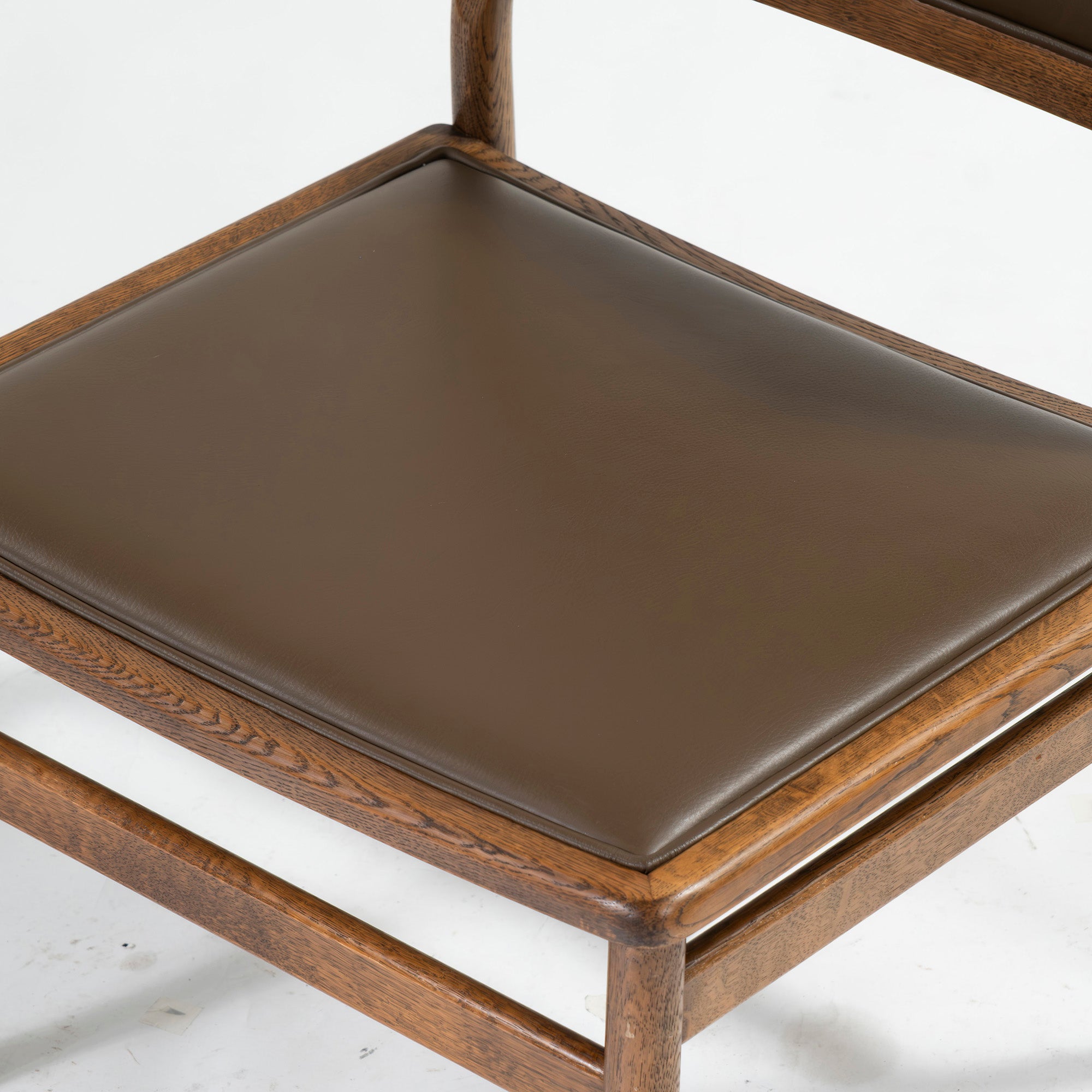 Conde House Lounge Chair Conde House Hock Oak Wood PU Leather (3) Living Chair LD Chair Dining Japan Vintage