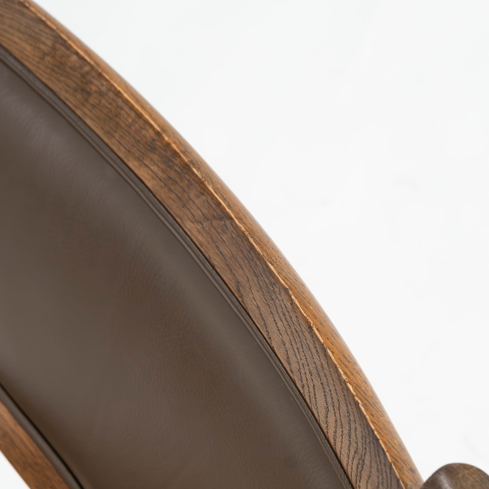 Conde House Lounge Chair Conde House Hock Oak Wood PU Leather (3) Living Chair LD Chair Dining Japan Vintage