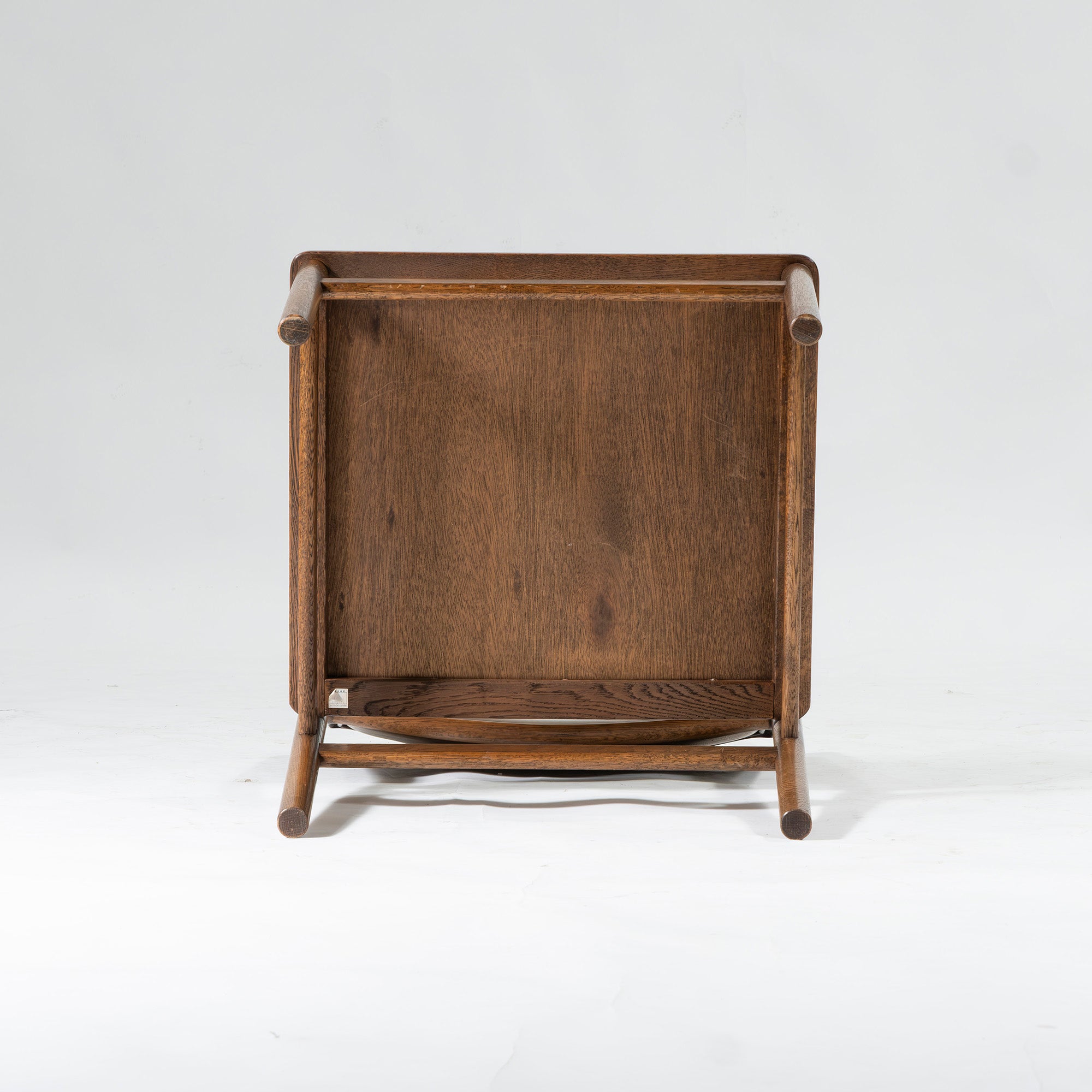 Conde House Lounge Chair Conde House Hock Oak Wood PU Leather (3) Living Chair LD Chair Dining Japan Vintage