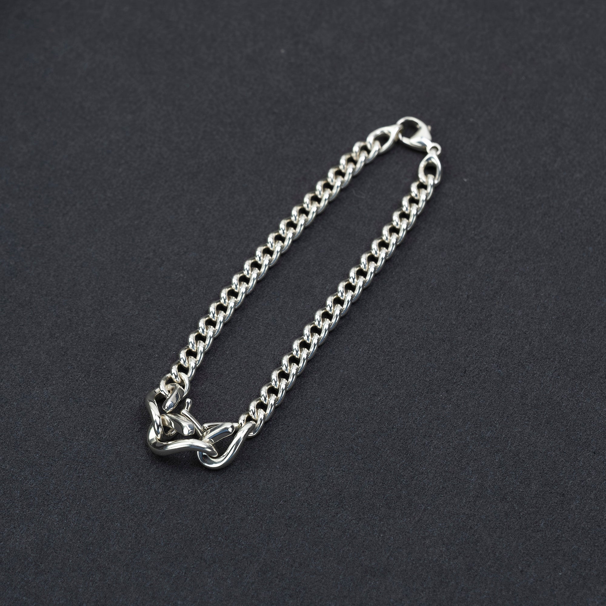 Tiffany & Co. Forged Link Bracelet, Women's Accessory, Silver 925