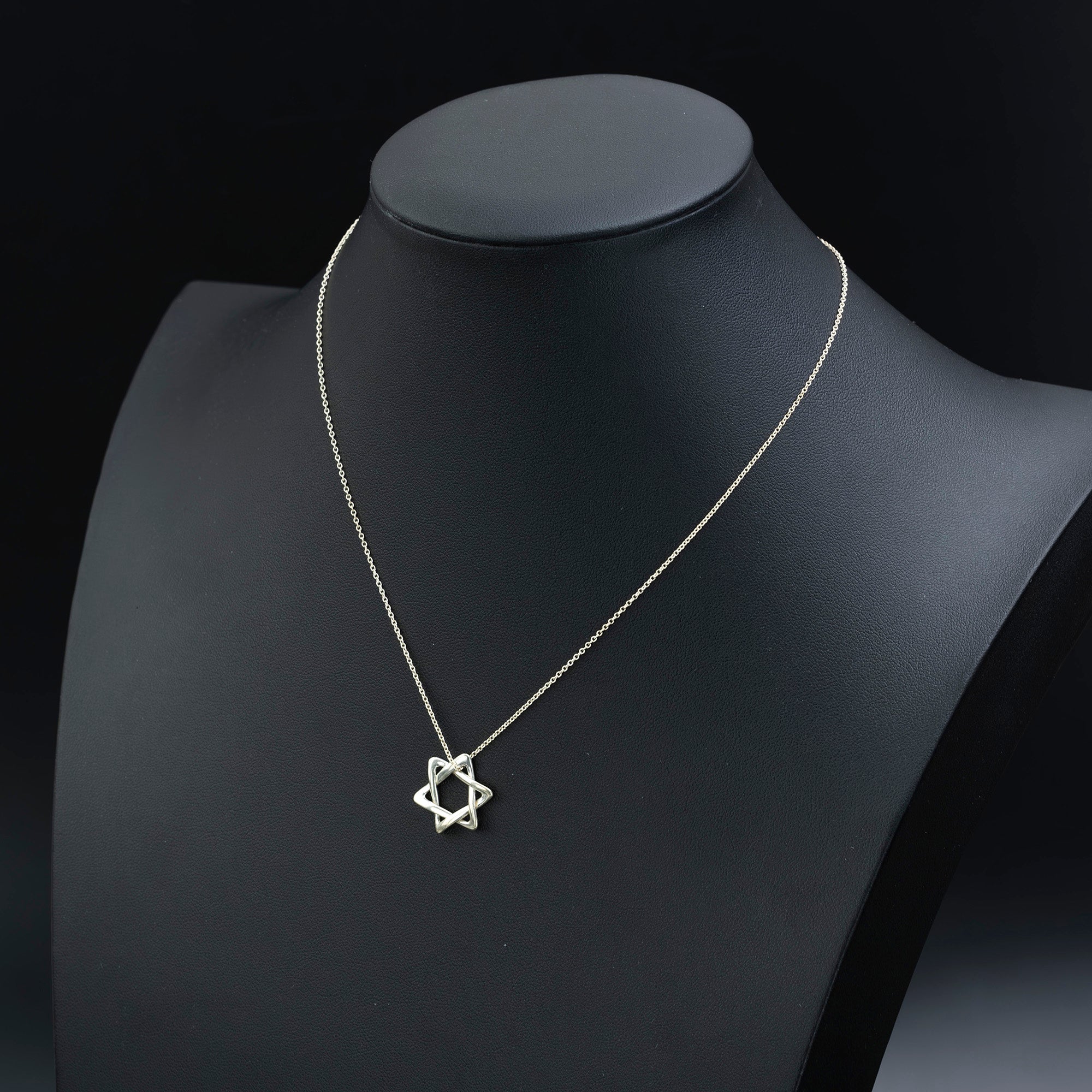 Tiffany & Co. Star of David Necklace, Women's Accessory, Silver 925