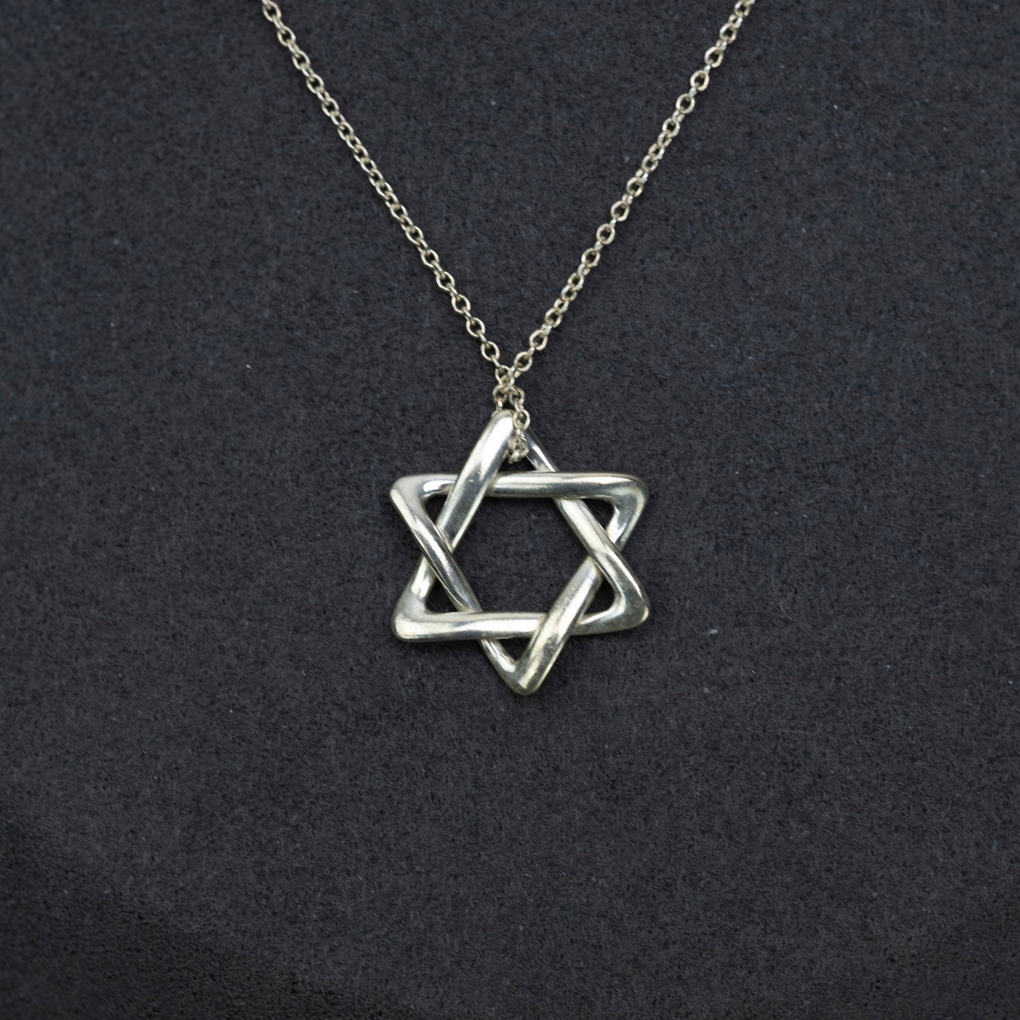 Tiffany & Co. Star of David Necklace, Women's Accessory, Silver 925