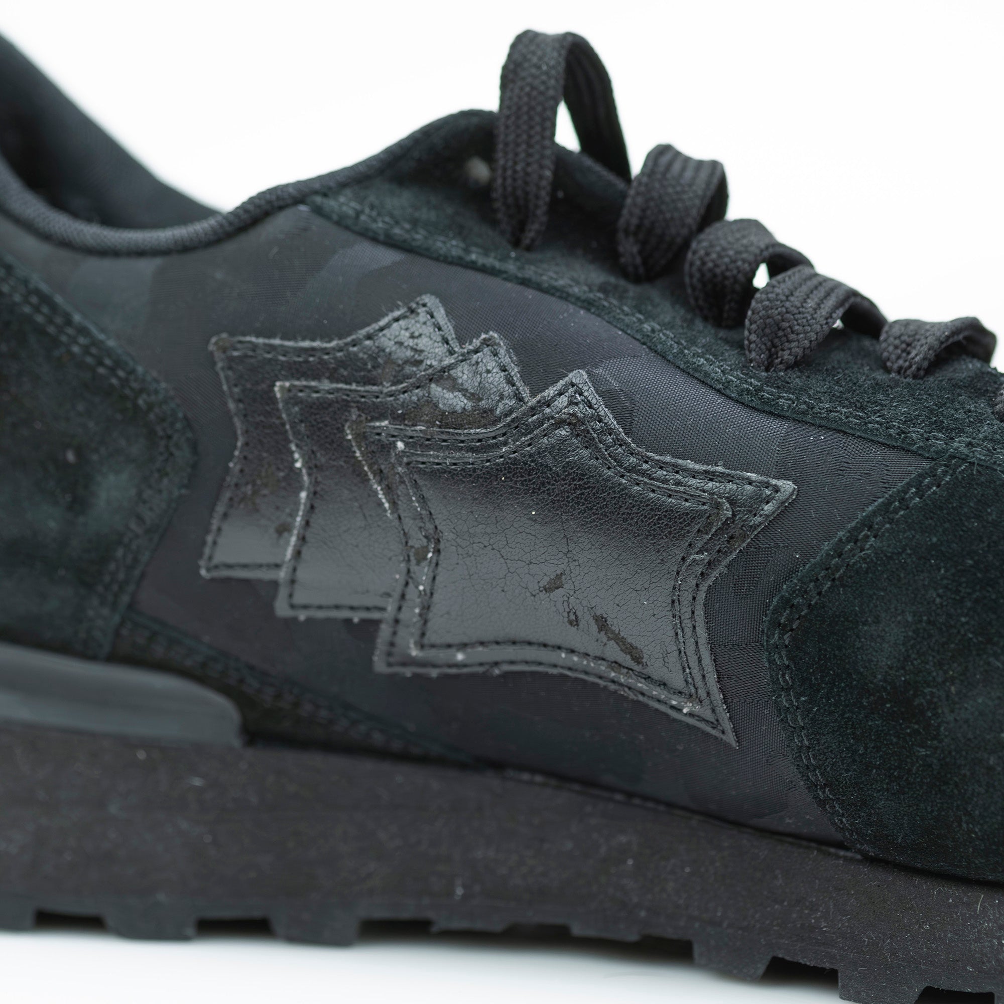 Atlantic Stars NDN72 sneakers, black, size 45, made in Italy