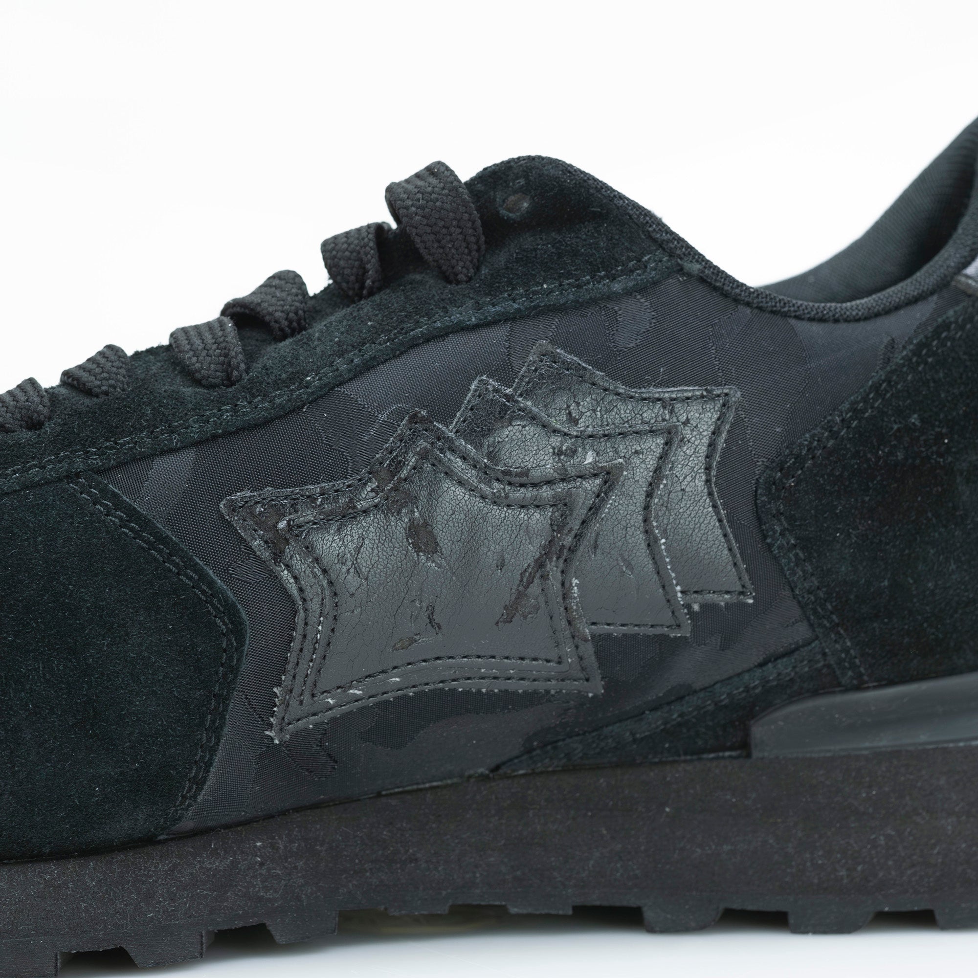 Atlantic Stars NDN72 sneakers, black, size 45, made in Italy