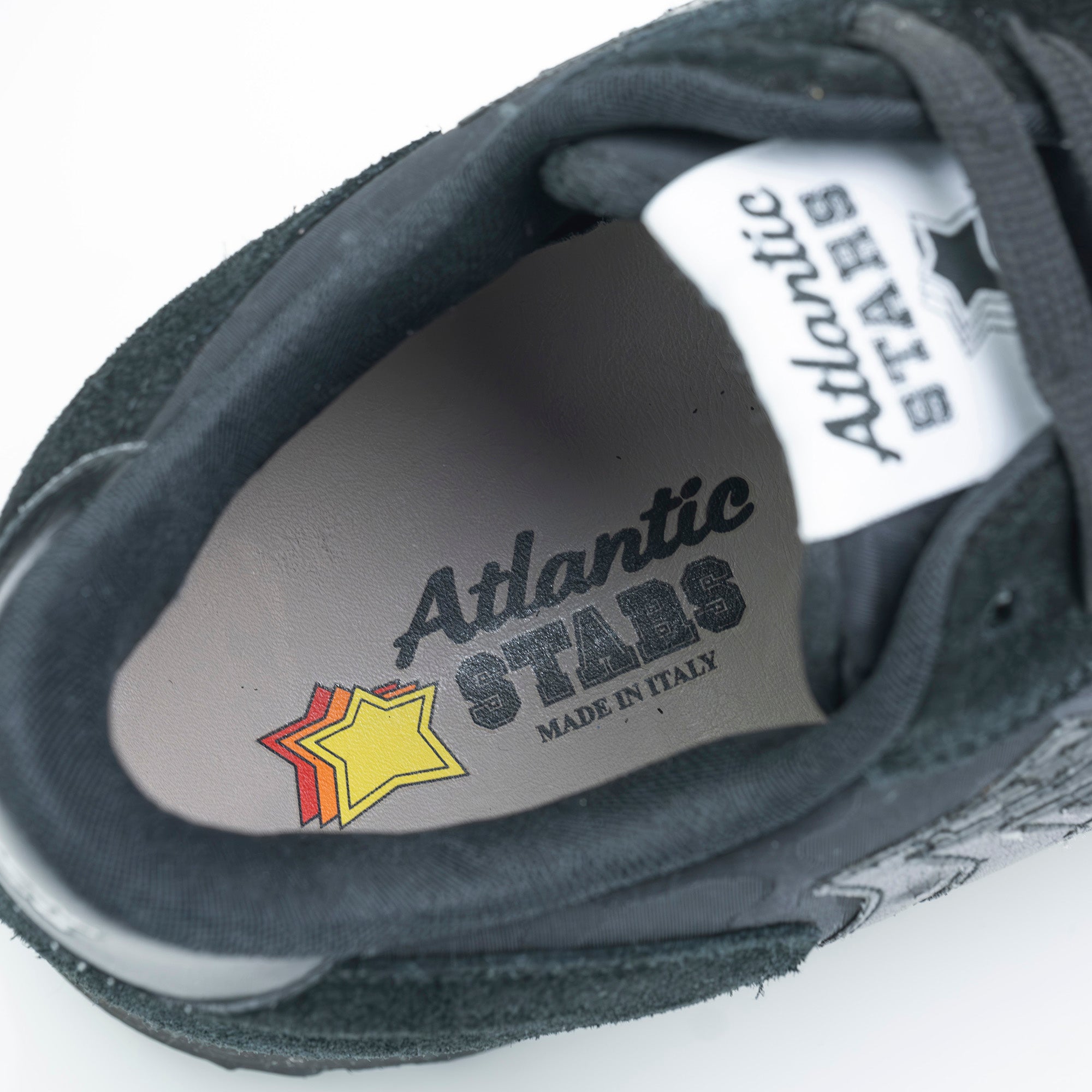 Atlantic Stars NDN72 sneakers, black, size 45, made in Italy