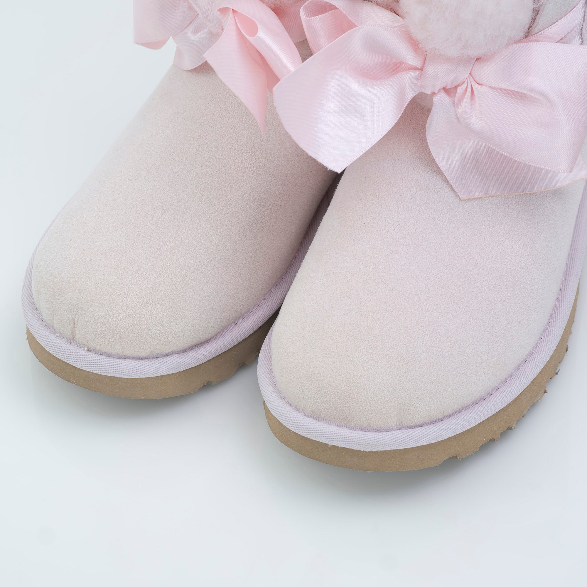 UGG GITA BOW MINI Women's Boots 25cm Pink Good Condition