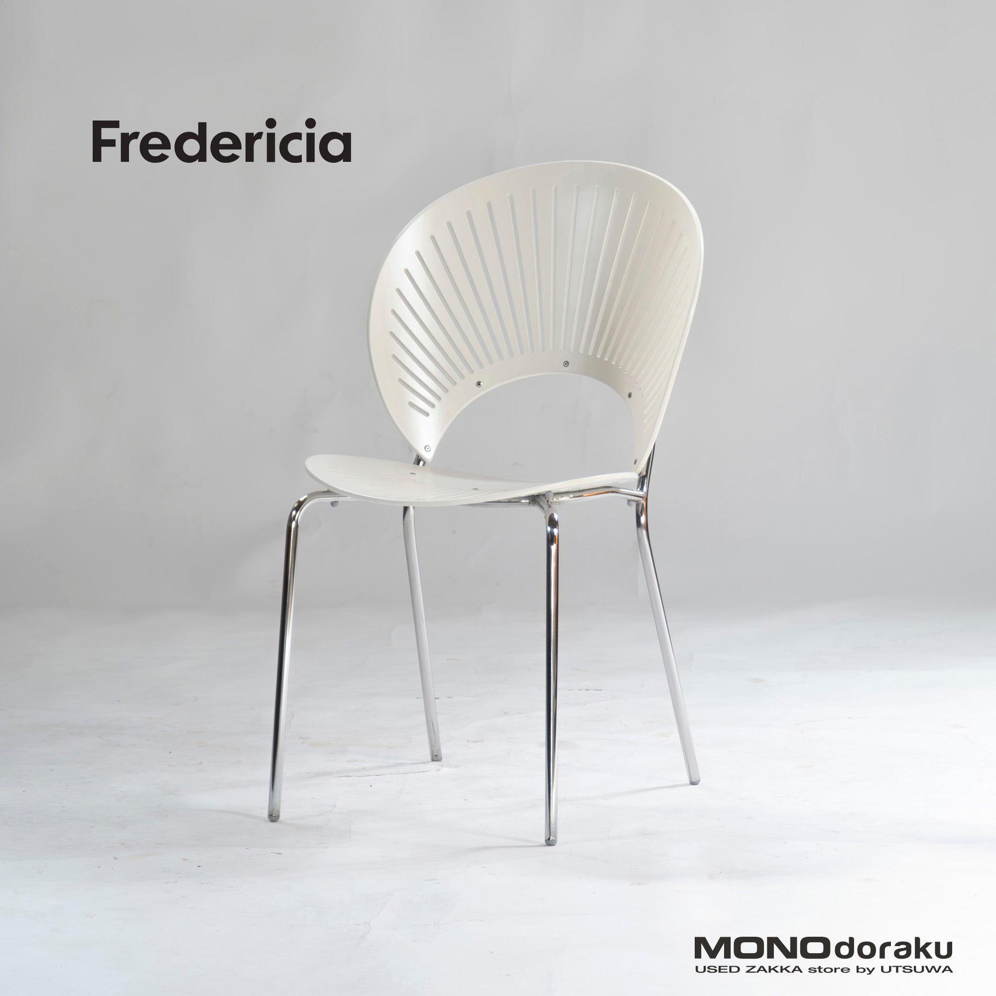 Dining Chair Fredericia Trinidad Chair White (1) Nanna Ditzel Nordic Modern Postmodern