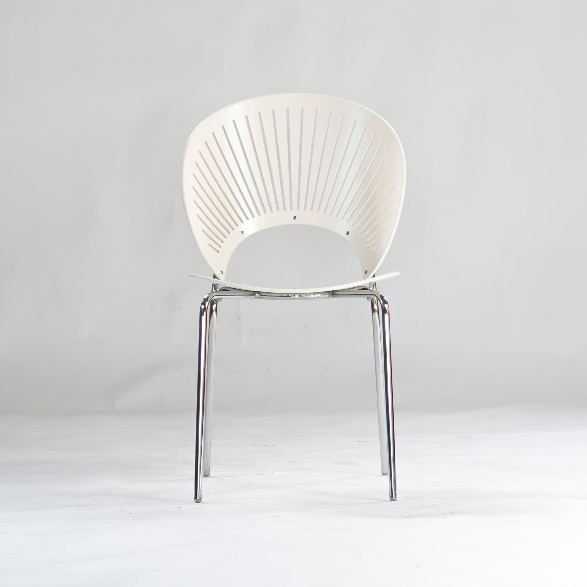 Dining Chair Fredericia Trinidad Chair White (1) Nanna Ditzel Nordic Modern Postmodern