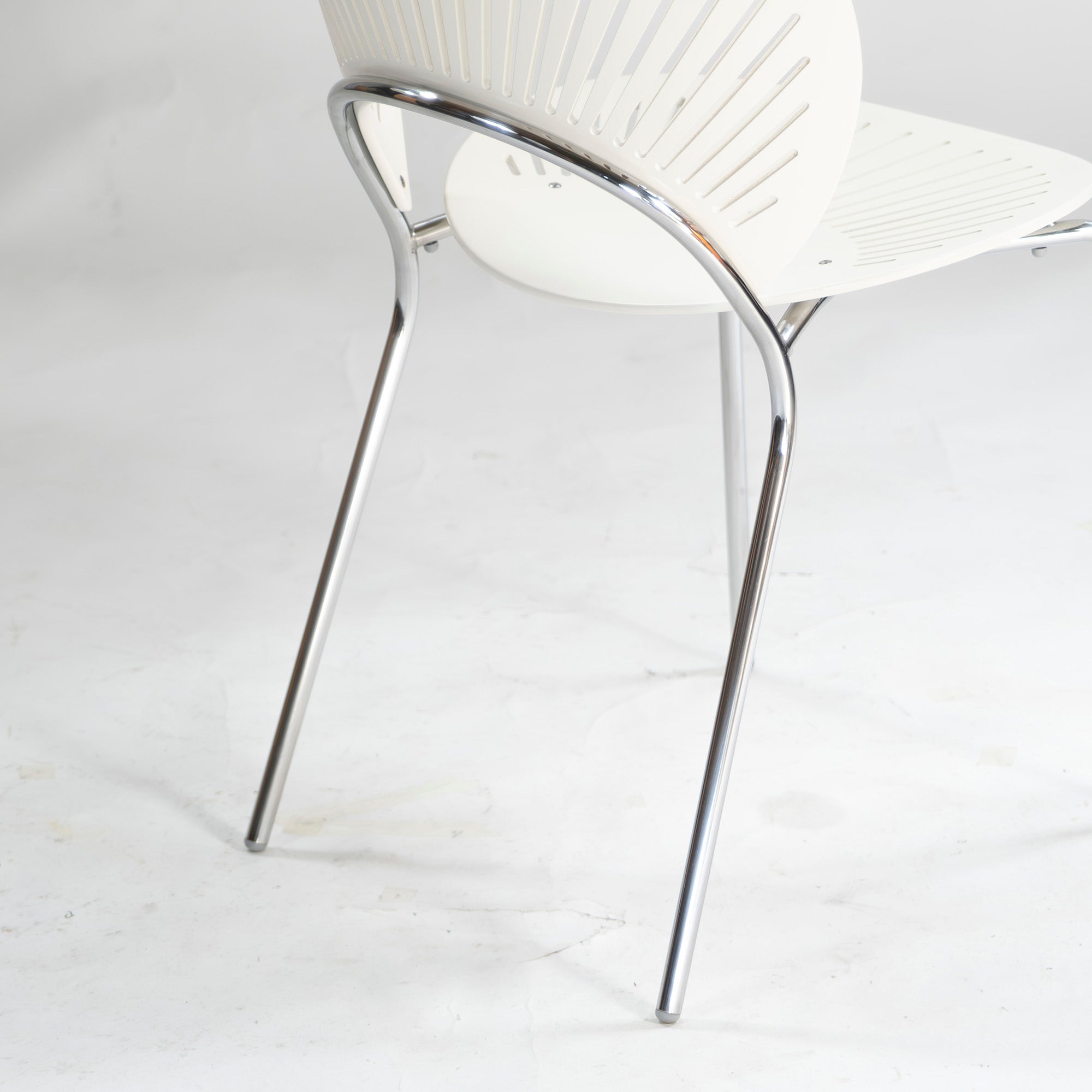 Dining Chair Fredericia Trinidad Chair White (1) Nanna Ditzel Nordic Modern Postmodern