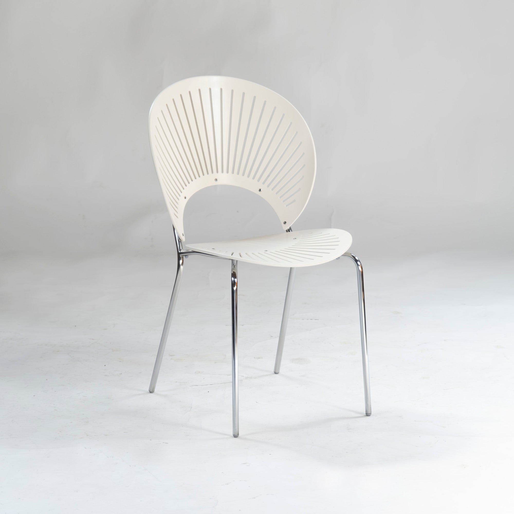 Dining Chair Fredericia Trinidad Chair White (1) Nanna Ditzel Nordic Modern Postmodern