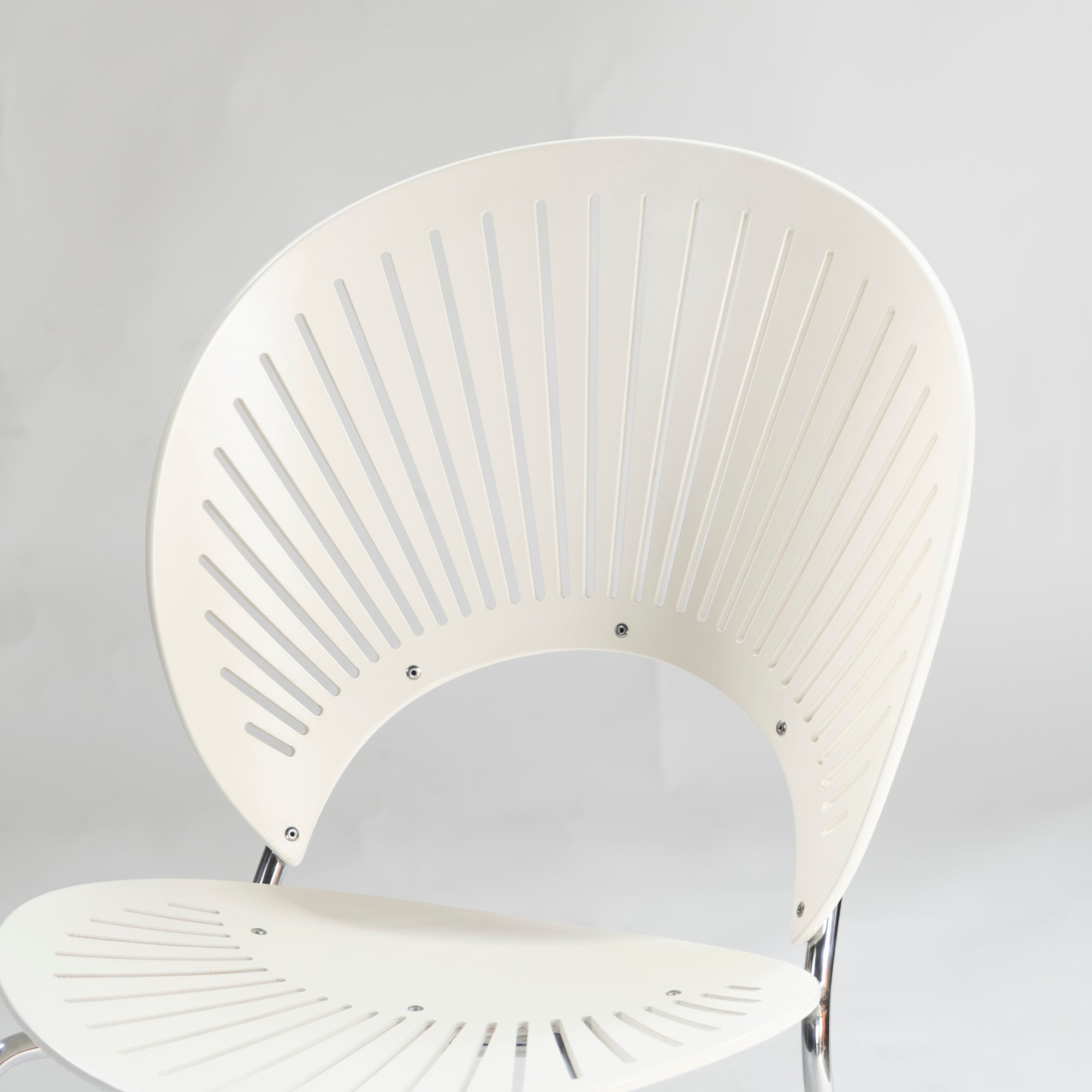Dining Chair Fredericia Trinidad Chair White (1) Nanna Ditzel Nordic Modern Postmodern