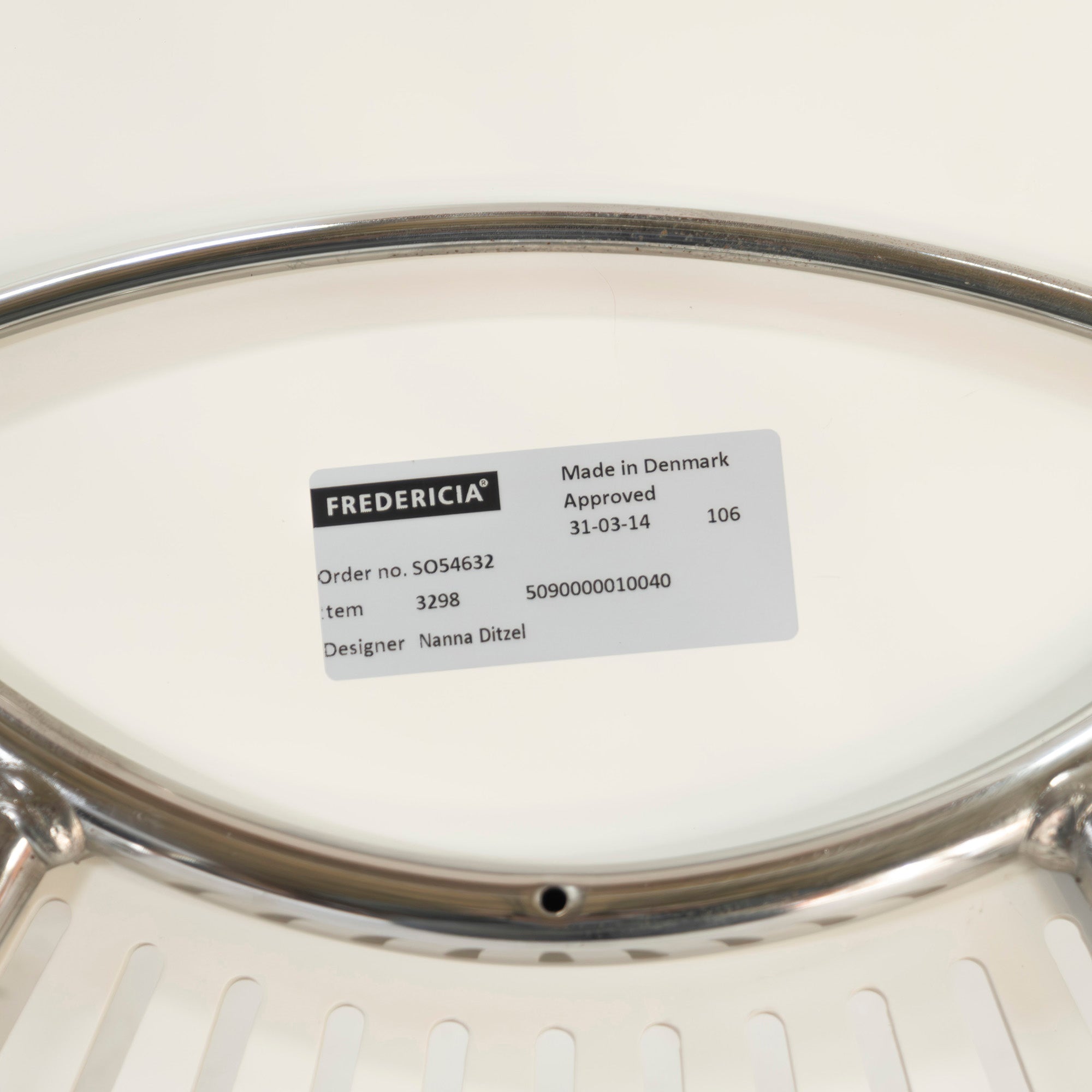 ダイニングチェア フレデリシア Fredericia トリニダードチェア ホワイト(2) ナナディッツェル Nanna Ditzel 北欧モダン ポストモダン