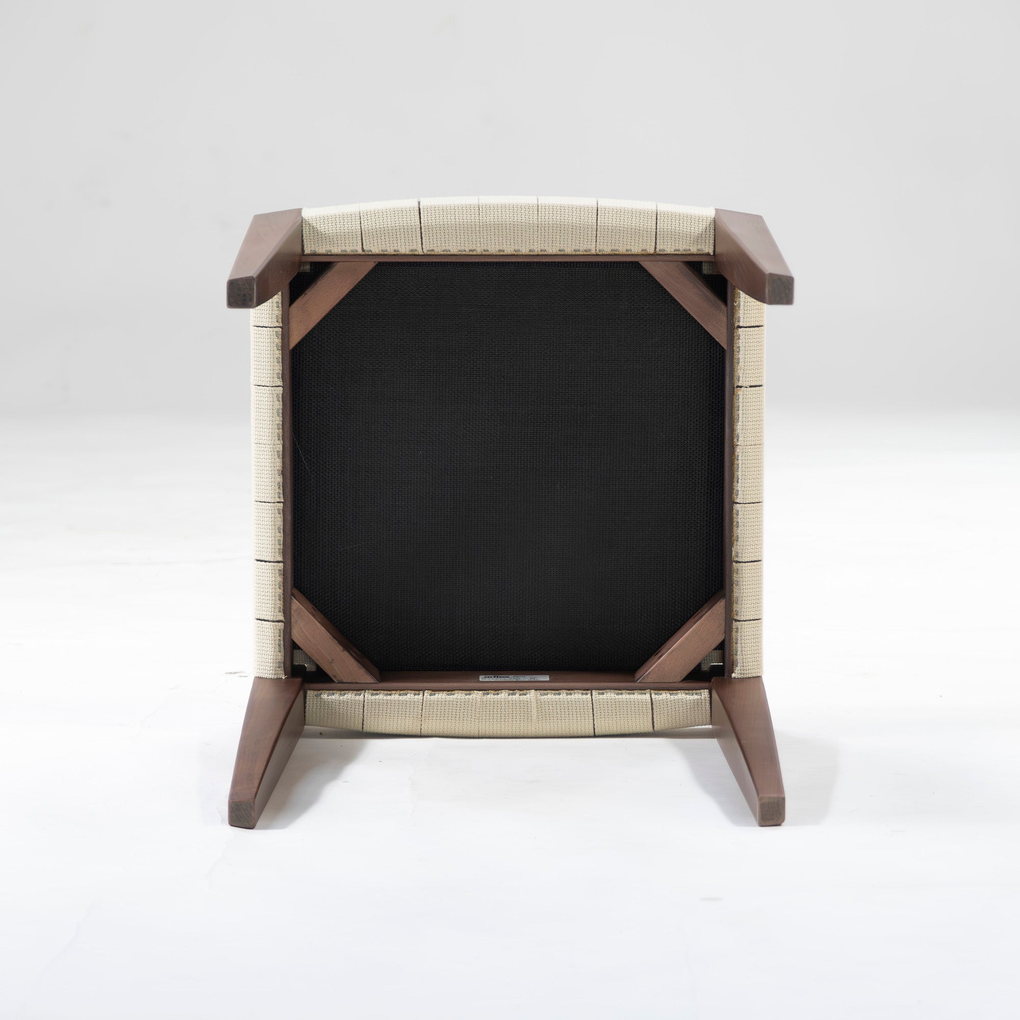 Stool Arflex TINA10 Walnut (1) Motomi Kawakami Dining chair Italian modern Simple modern