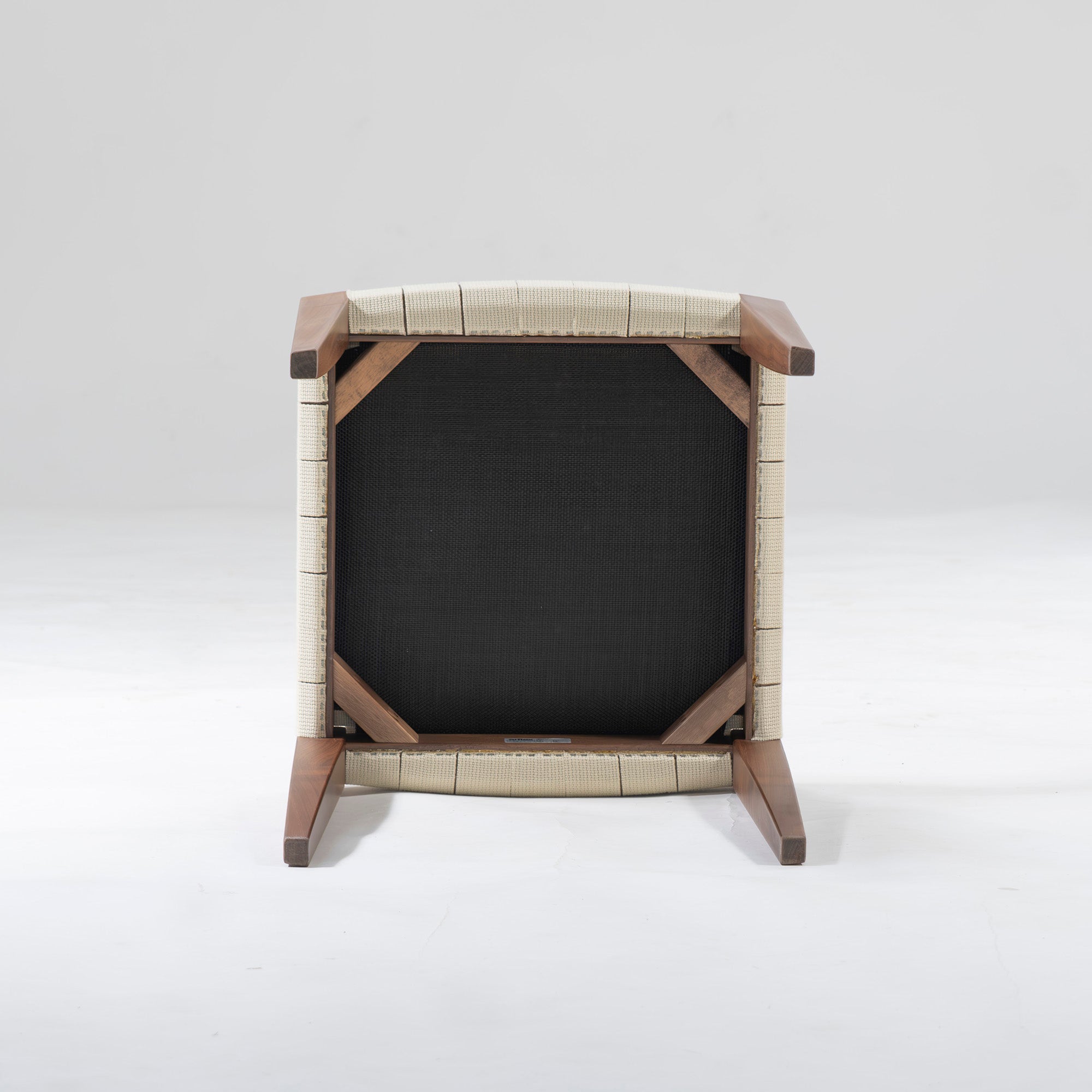 Stool Arflex TINA10 Walnut (2) Motomi Kawakami Dining chair Italian modern Simple modern