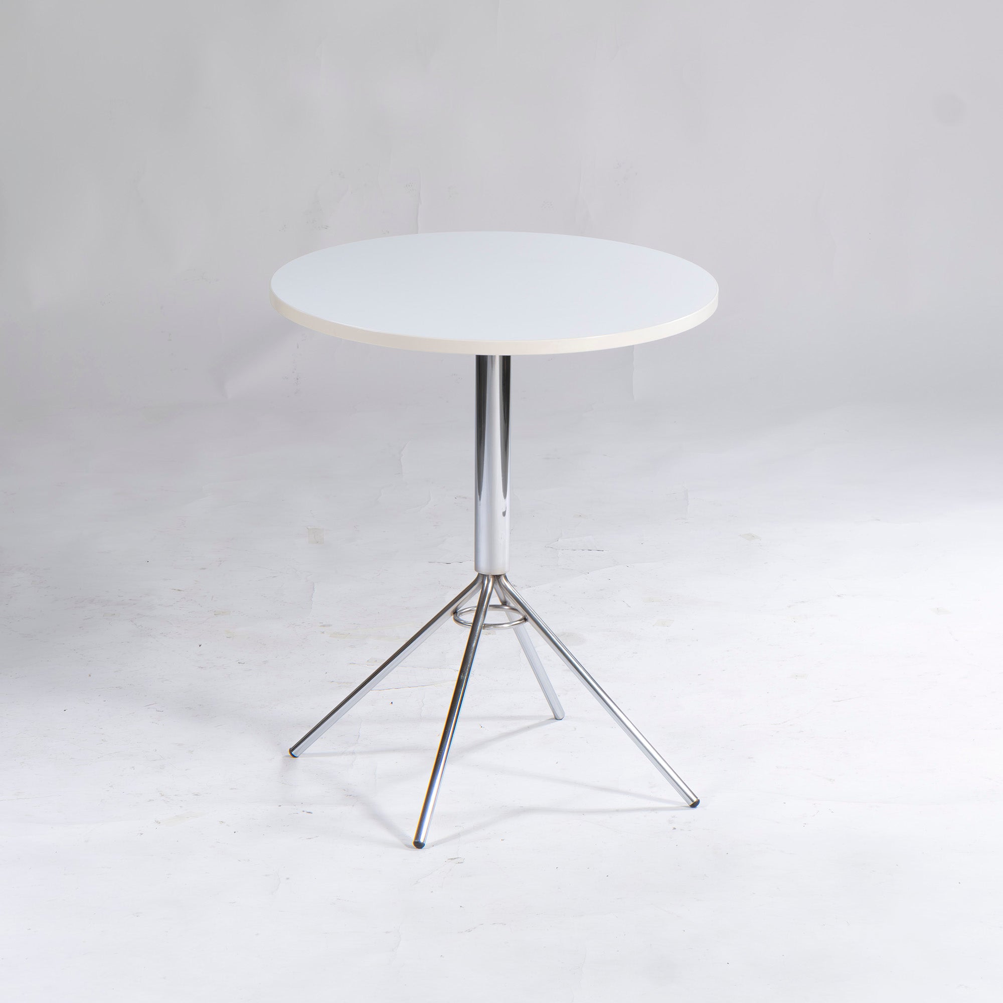 Cafe table, modern design, melamine top, φ60, simple modern, mid-century, tea table, dining table, flower stand