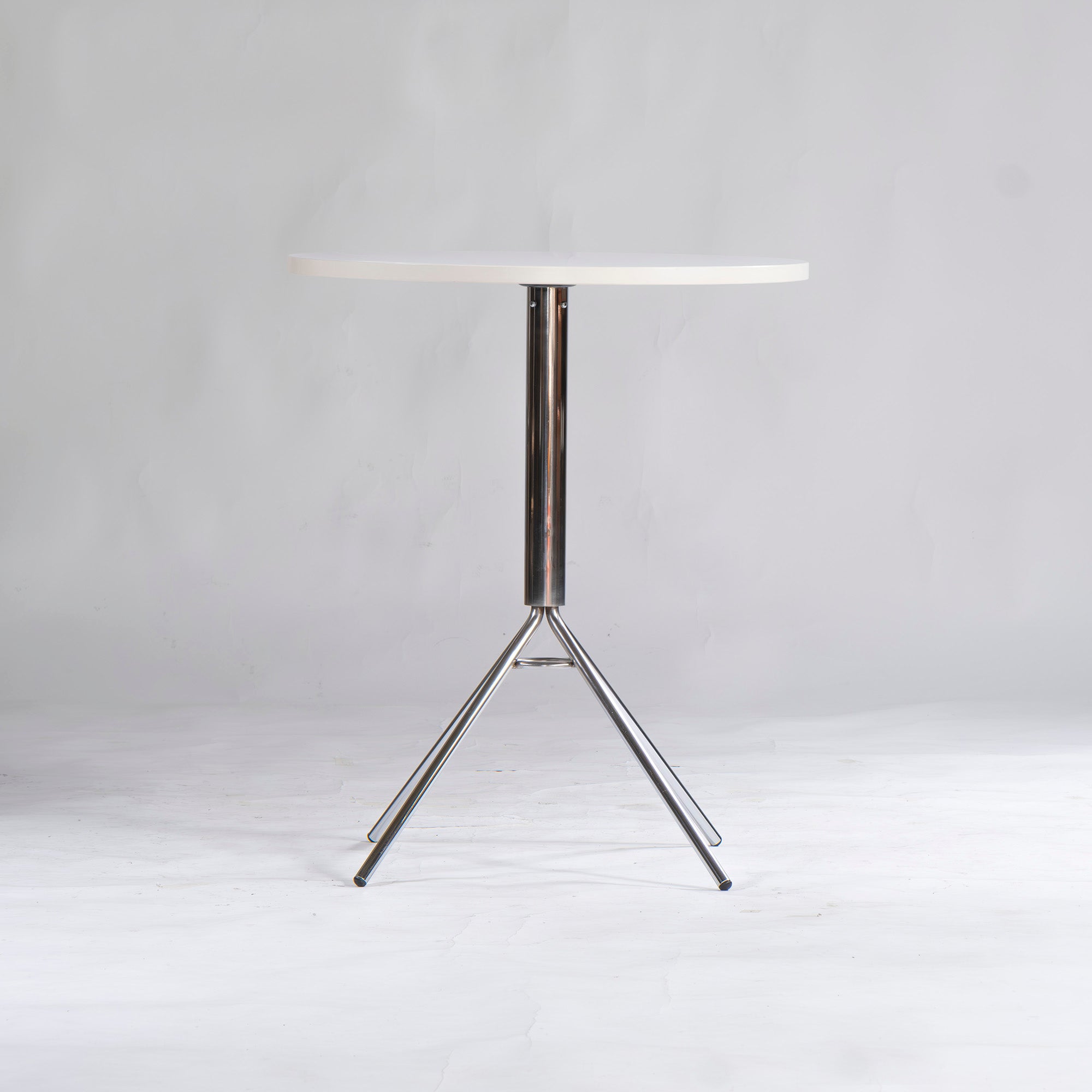 Cafe table, modern design, melamine top, φ60, simple modern, mid-century, tea table, dining table, flower stand