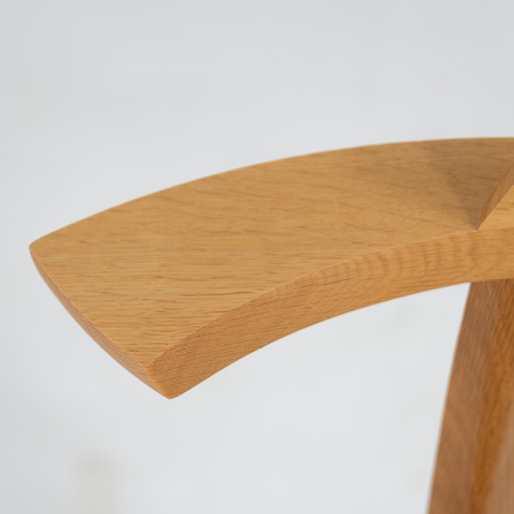 Dining chair Kashiwa Mokko OB21 Sophie wooden seat (1) Half arm chair Oak wood Solid wood Oak wood Natural modern Japanese modern Hida IDC Otsuka