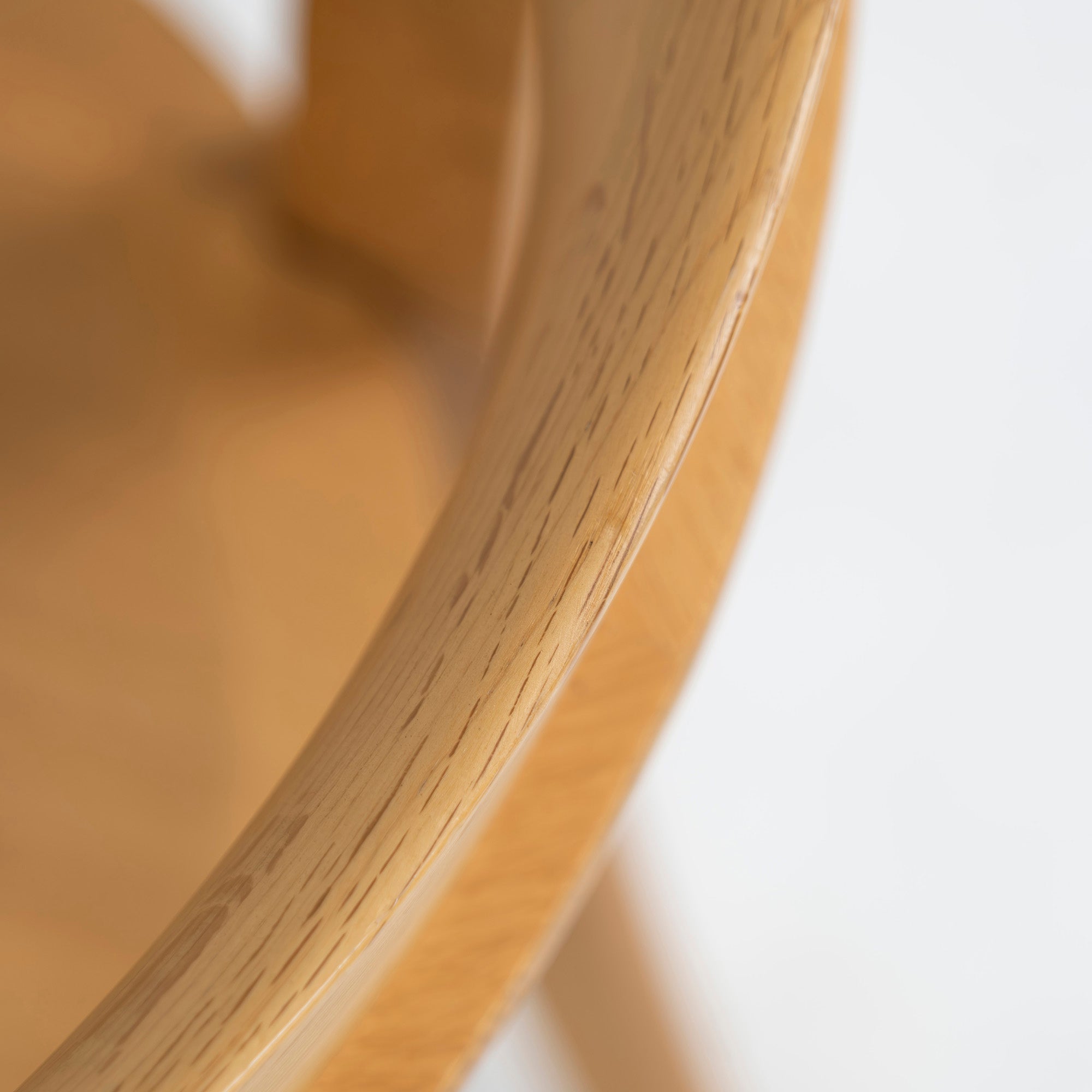 Dining chair Kashiwa Mokko OB21 Sophie wooden seat (1) Half arm chair Oak wood Solid wood Oak wood Natural modern Japanese modern Hida IDC Otsuka