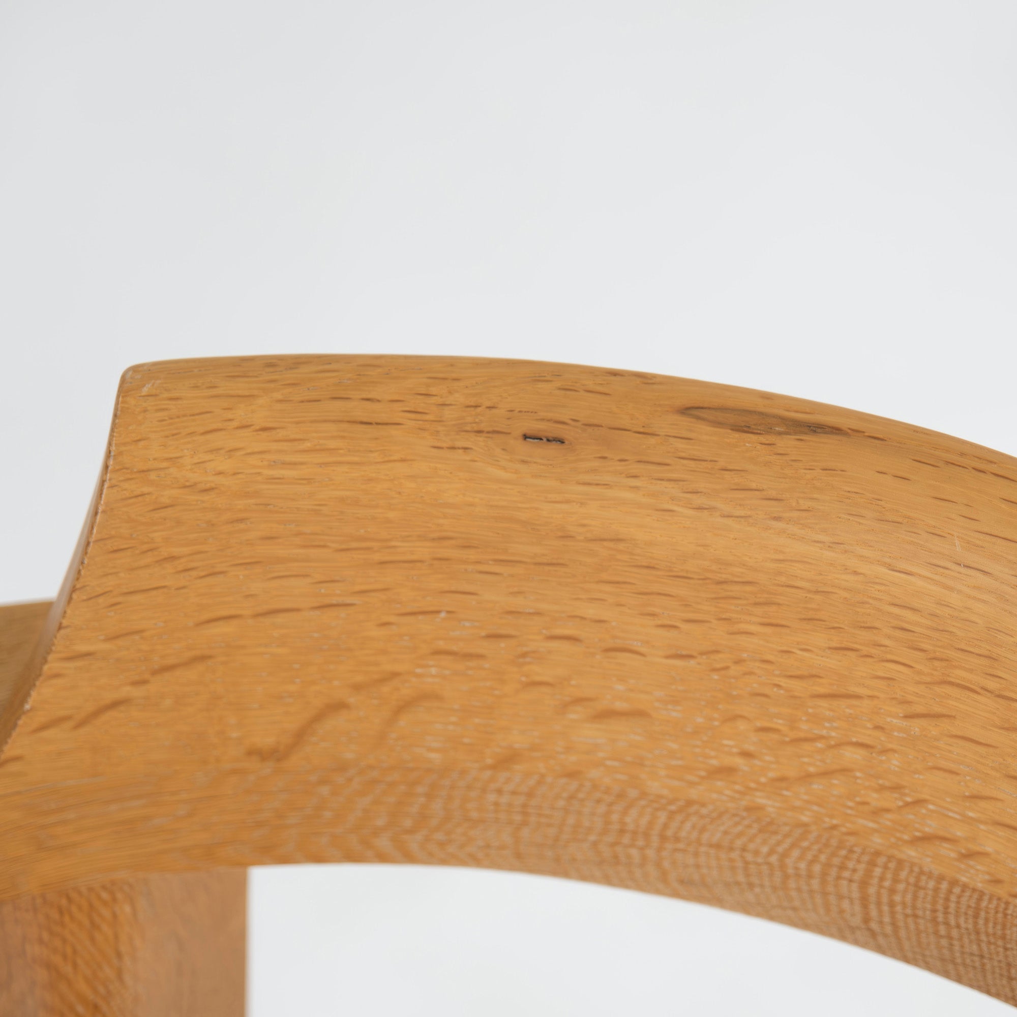 Dining chair Kashiwa Mokko OB21 Sophie plank seat (3) half arm chair oak wood solid wood oak wood natural modern Japanese modern Hida IDC Otsuka