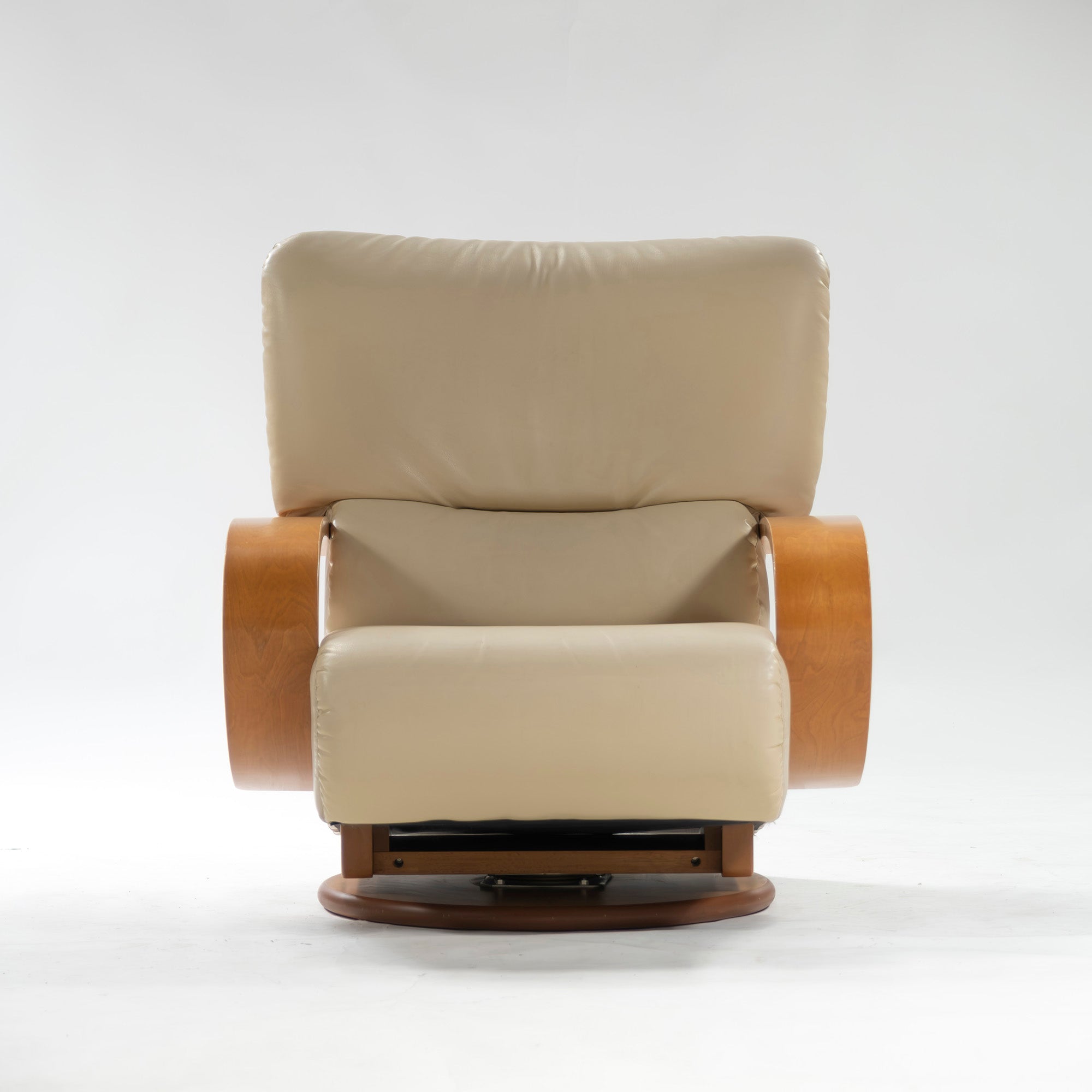 ラウンジチェア フジファニチャー FUJI FURNITURE スウィベルチェア 本革 レザー 回転式 シングルソファ 1Pソファ 1人掛け