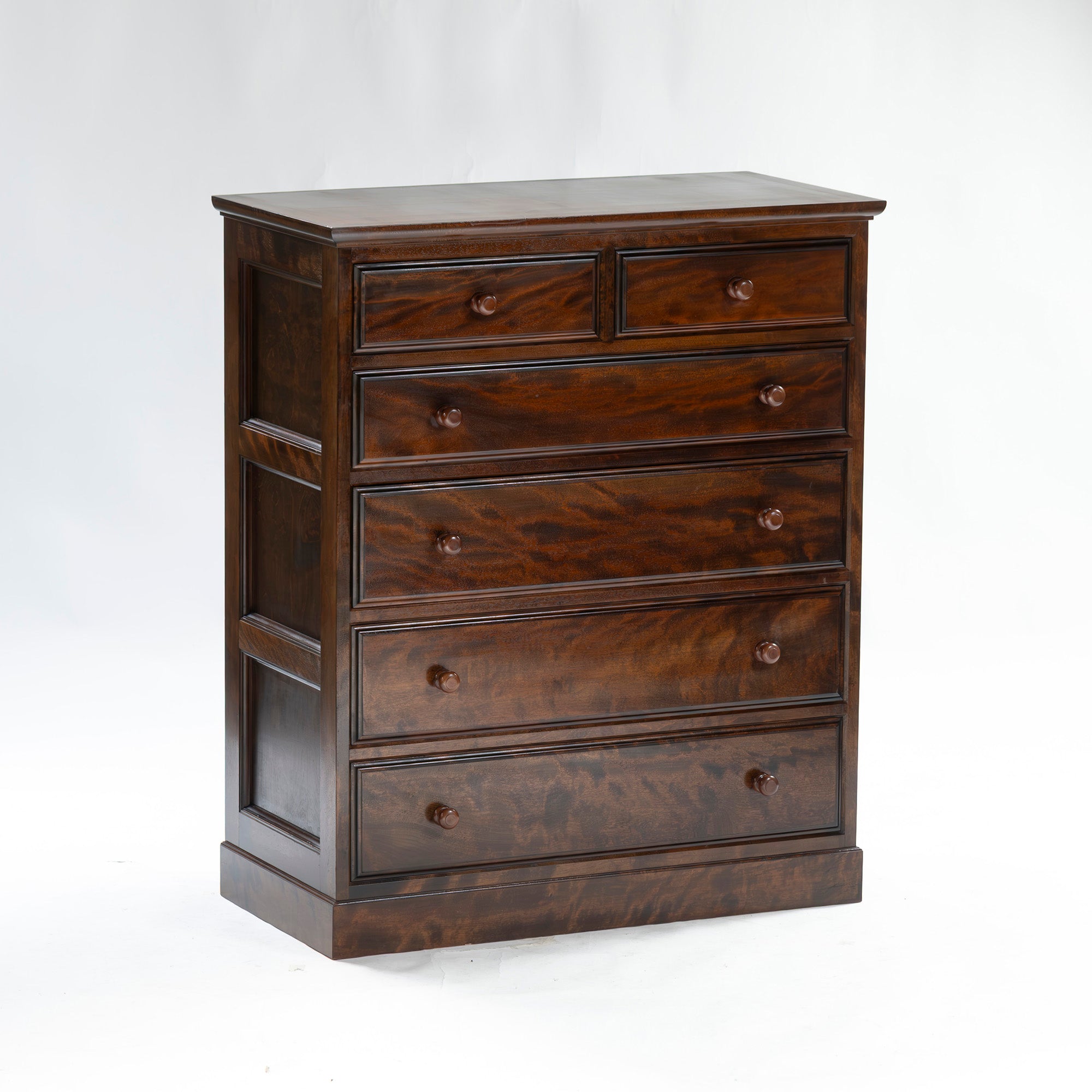 Chest Matsumoto Folk Crafts Furniture 5-tier high chest with 6 drawers Mizumezakura wood Living room storage Storage furniture Chest of drawers Japanese modern Japanese modern