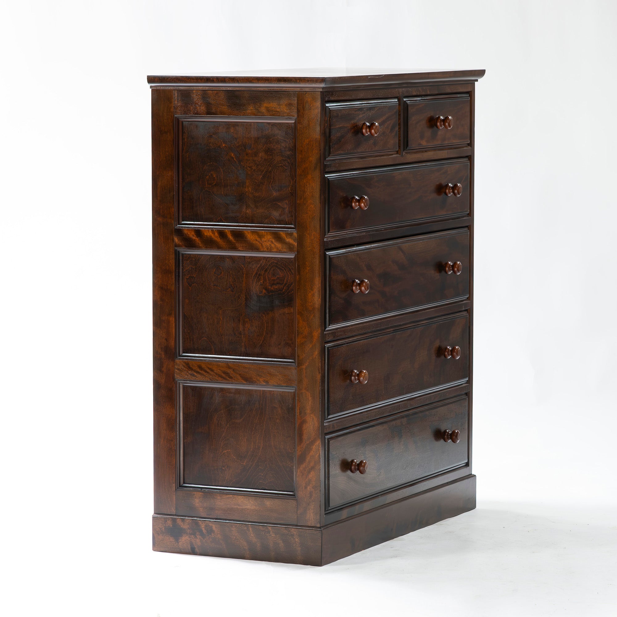 Chest Matsumoto Folk Crafts Furniture 5-tier high chest with 6 drawers Mizumezakura wood Living room storage Storage furniture Chest of drawers Japanese modern Japanese modern
