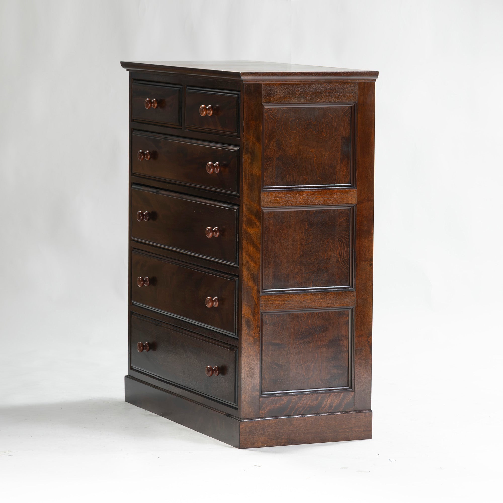 Chest Matsumoto Folk Crafts Furniture 5-tier high chest with 6 drawers Mizumezakura wood Living room storage Storage furniture Chest of drawers Japanese modern Japanese modern