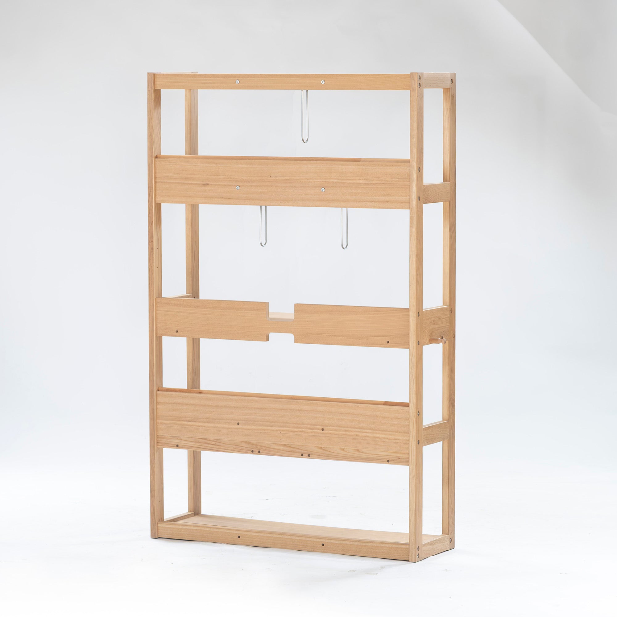 Shelf Karimoku Buona scelta QT3075ME Open Shelf Pure Oak System Desk Living Room Storage