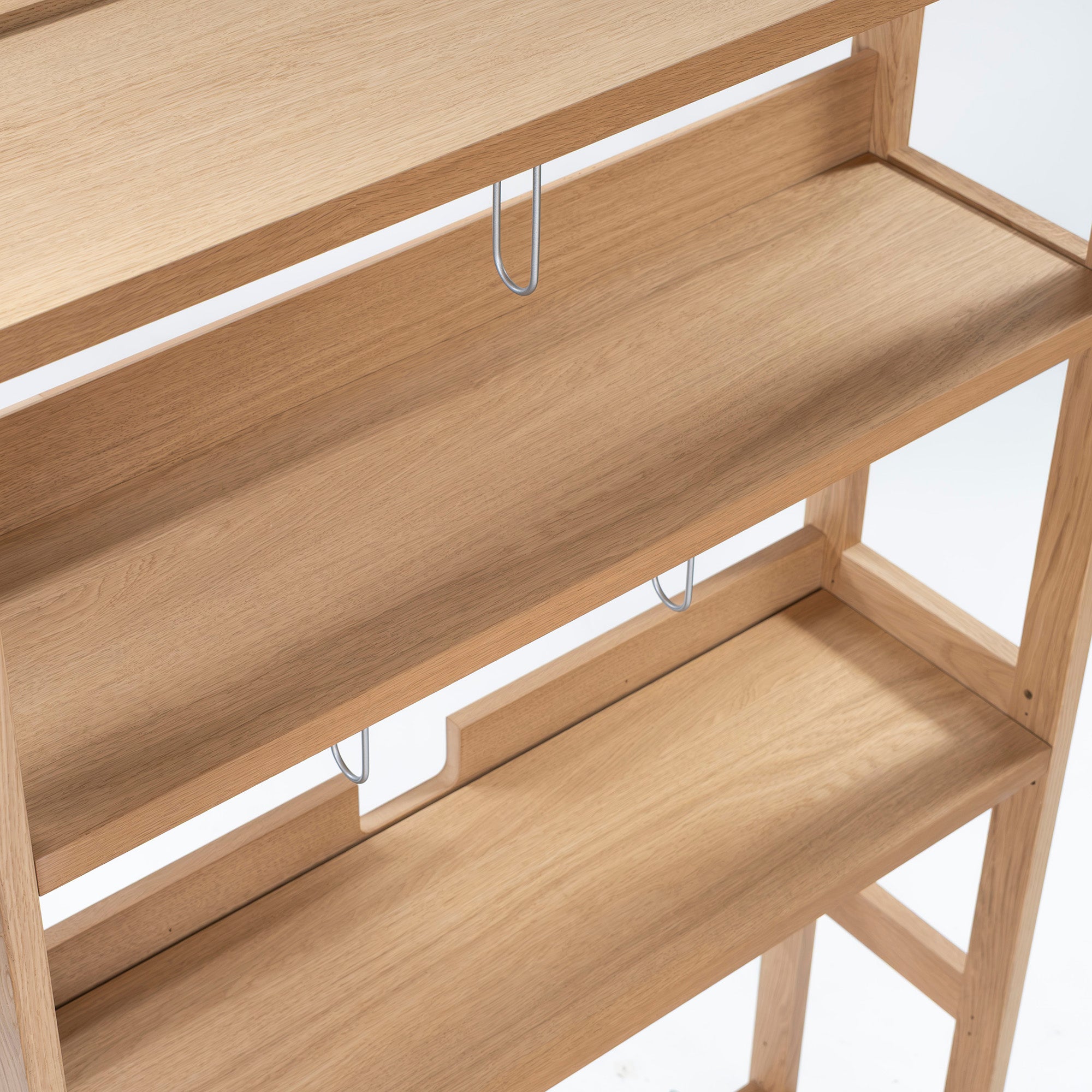 Shelf Karimoku Buona scelta QT3075ME Open Shelf Pure Oak System Desk Living Room Storage